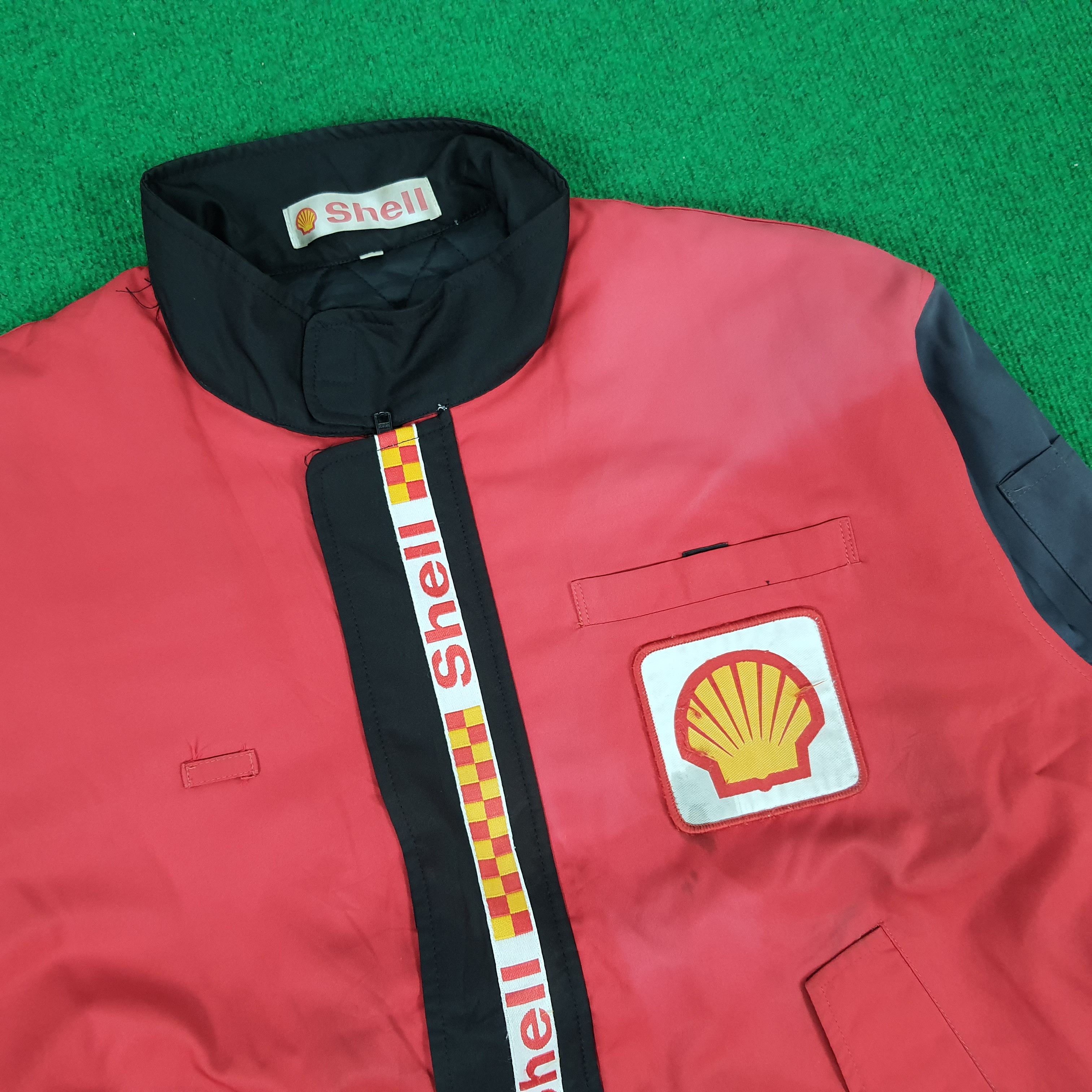 Vintage Vintage Shell Motorsports Lubricant Motor GP Jacket Size US L / EU 52-54 / 3 - 2 Thumbnail