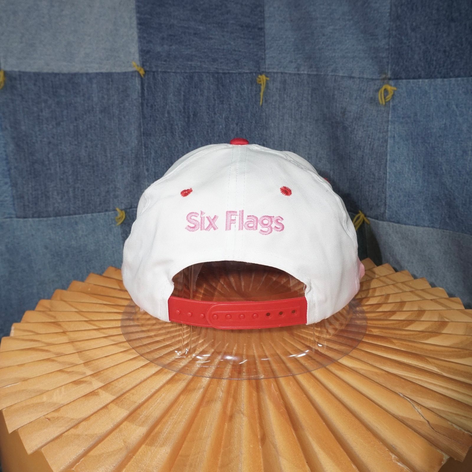 Warner Bros OSFA - Vintage Y2K Tasmanian devil hearts TAZ Embroider hat Size ONE SIZE - 5 Thumbnail