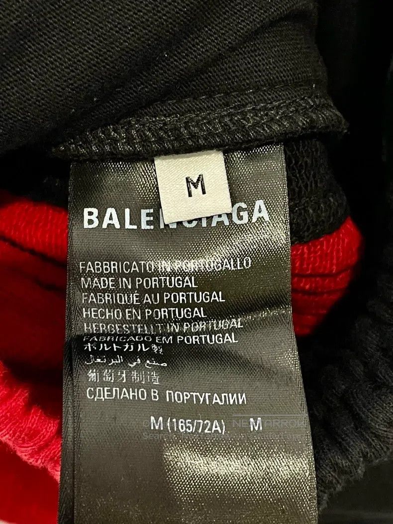 Balenciaga Balenciaga size M Color Block Striped Letter Logo Printed Size US 27 - 4 Thumbnail
