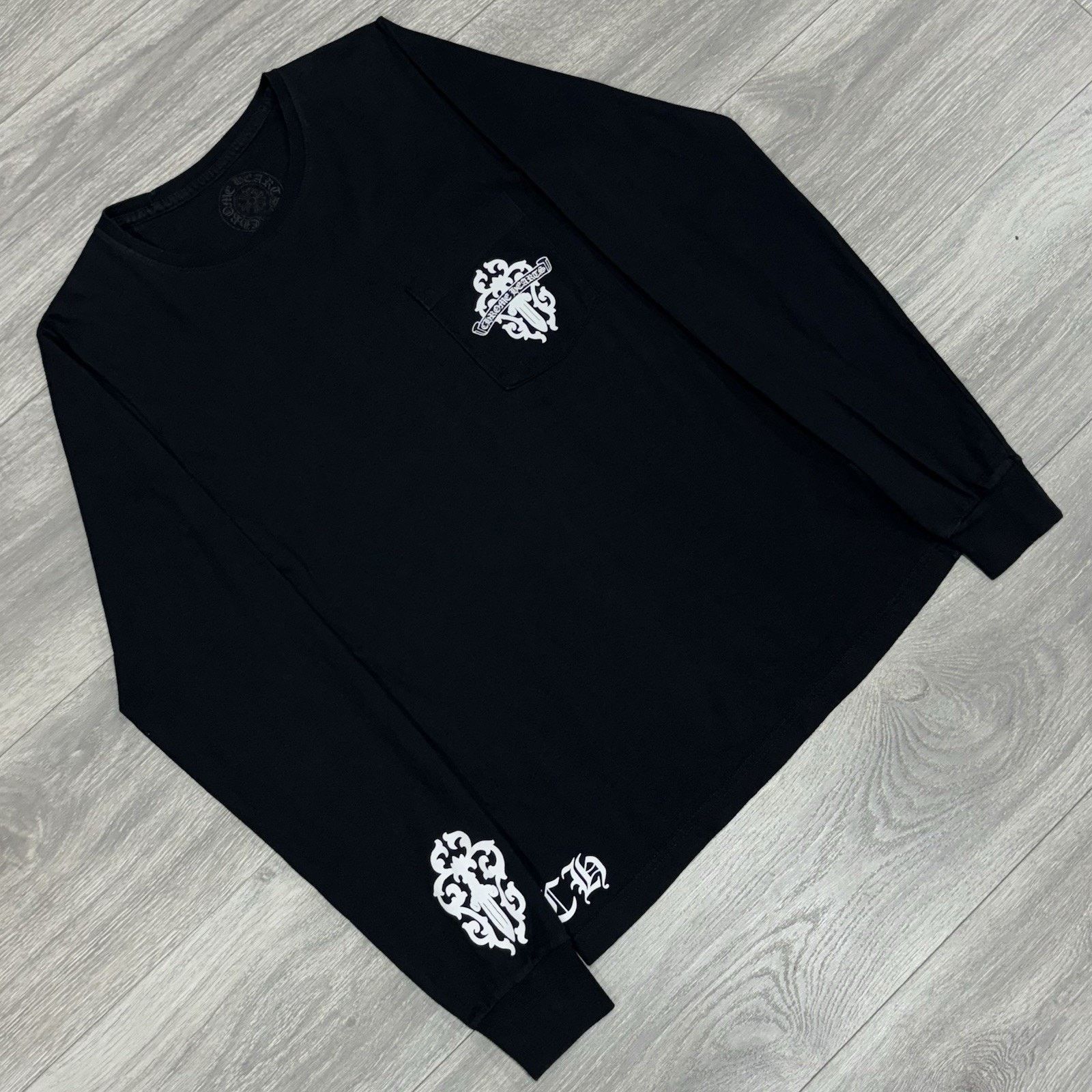 Chrome Hearts Chrome Hearts Dagger & Vine Spine Long Sleeve | SUPER CLEAN! Size US S / EU 44-46 / 1 - 7 Thumbnail