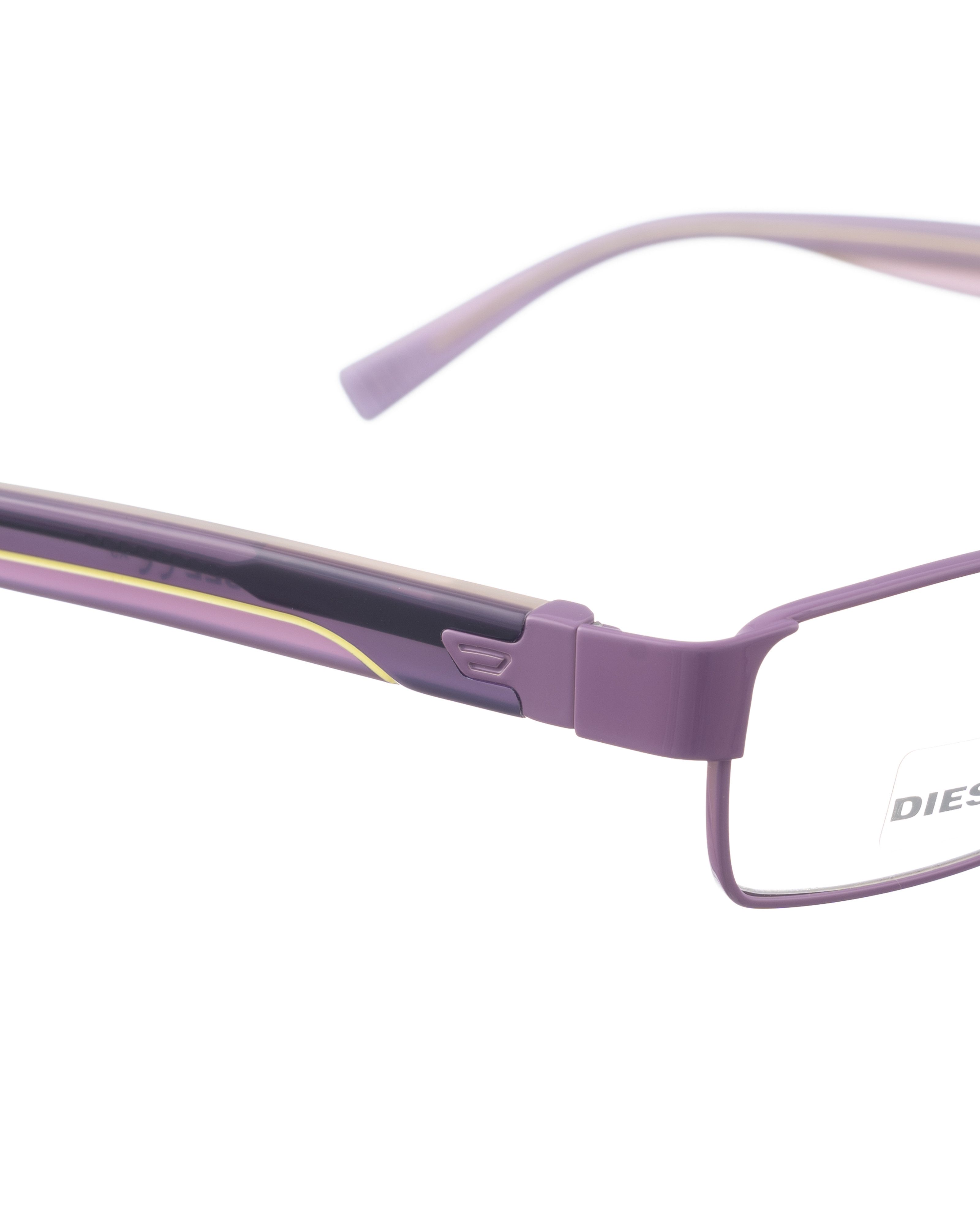 Diesel Diesel 00s Purple Rectangular Glasses Size ONE SIZE - 3 Thumbnail