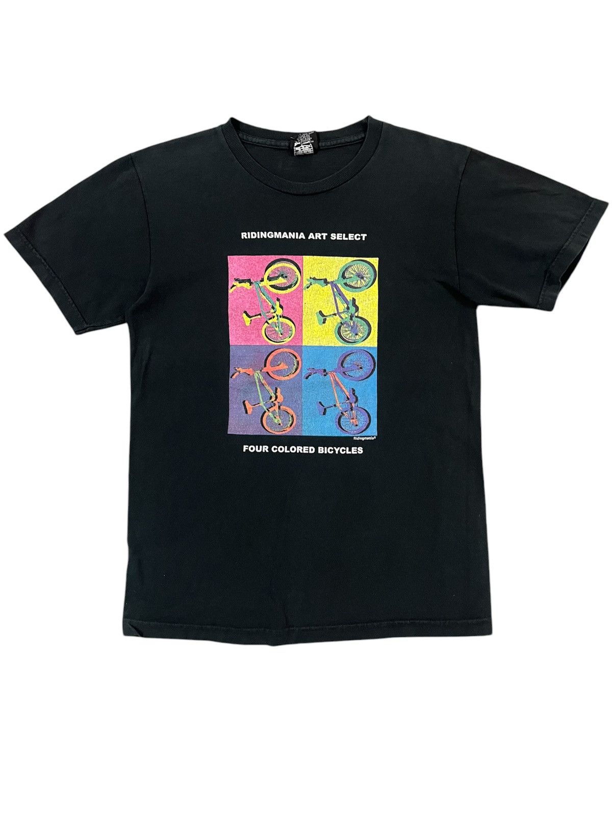 Andy Warhol × Vintage Vintage Riding Mania Art Tshirt Size US XS / EU 42 / 0 - 1 Thumbnail