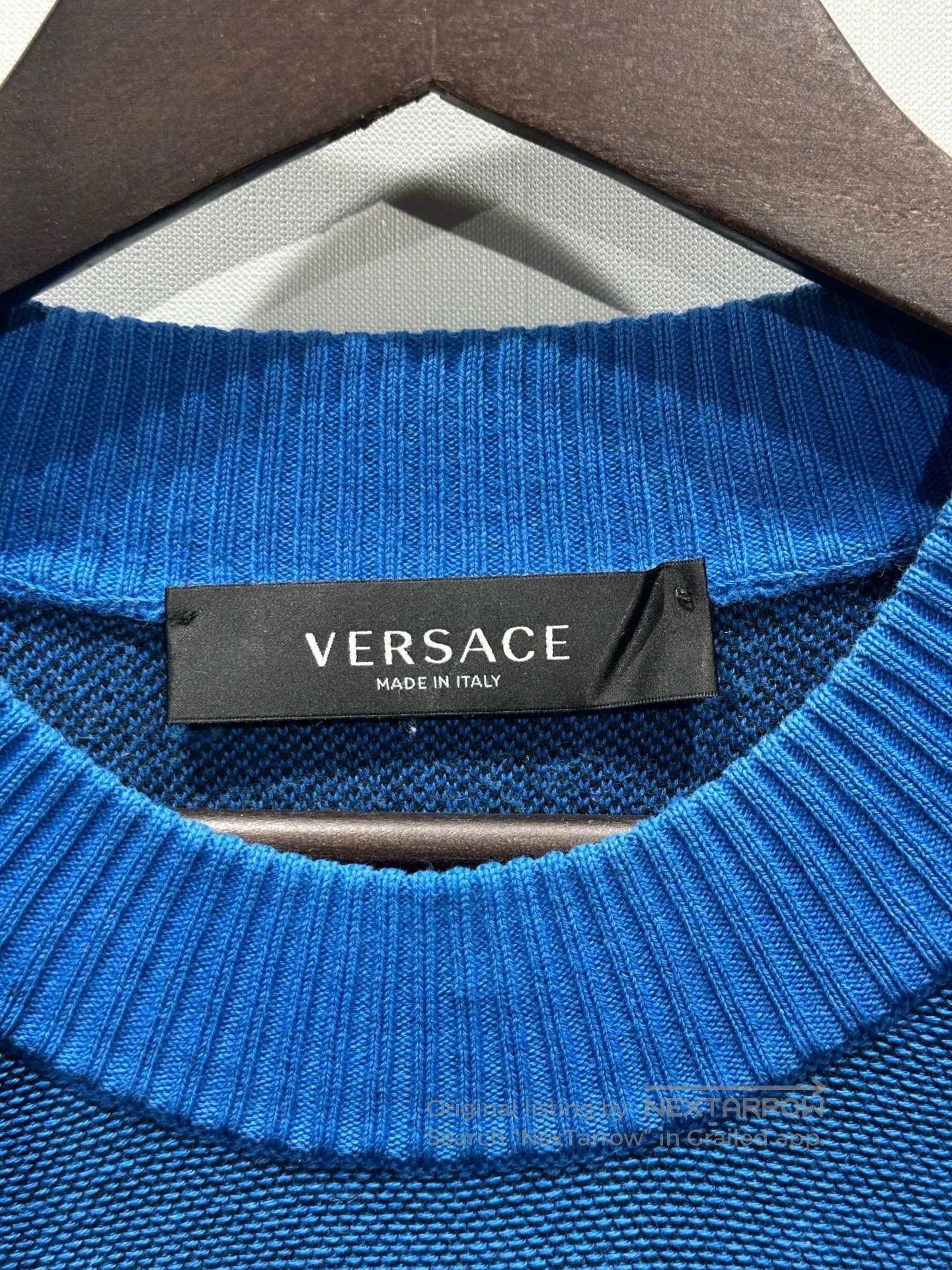 Versace versace medusa logo knit sweater for men. Size US M / EU 48-50 / 2 - 3 Thumbnail
