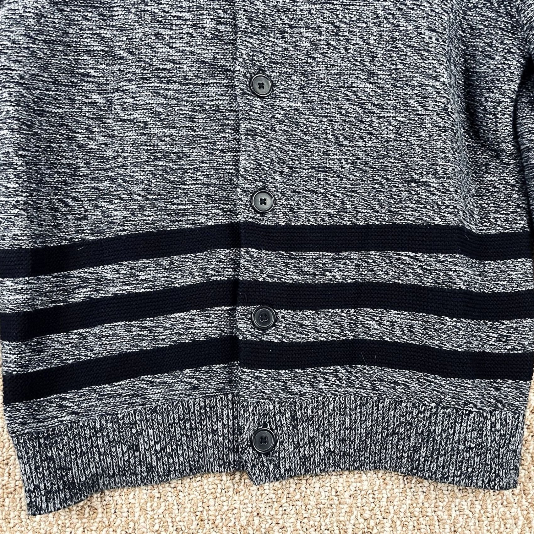 Banana Republic Banana Republic Cardigan Men’s M Shawl Ivy League Prep Academia Grandpacore T316 Size US M / EU 48-50 / 2 - 3 Thumbnail