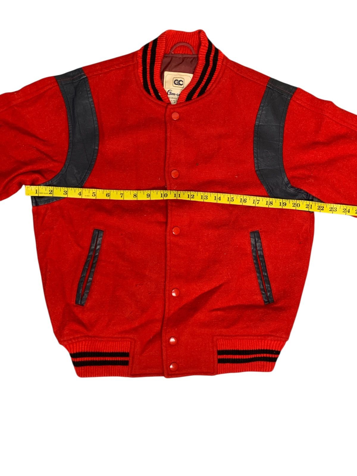 Japanese Brand Rare Design Vintage Gim-Carna Sportswear Varsity Jackets Size M / US 6-8 / IT 42-44 - 10 Thumbnail