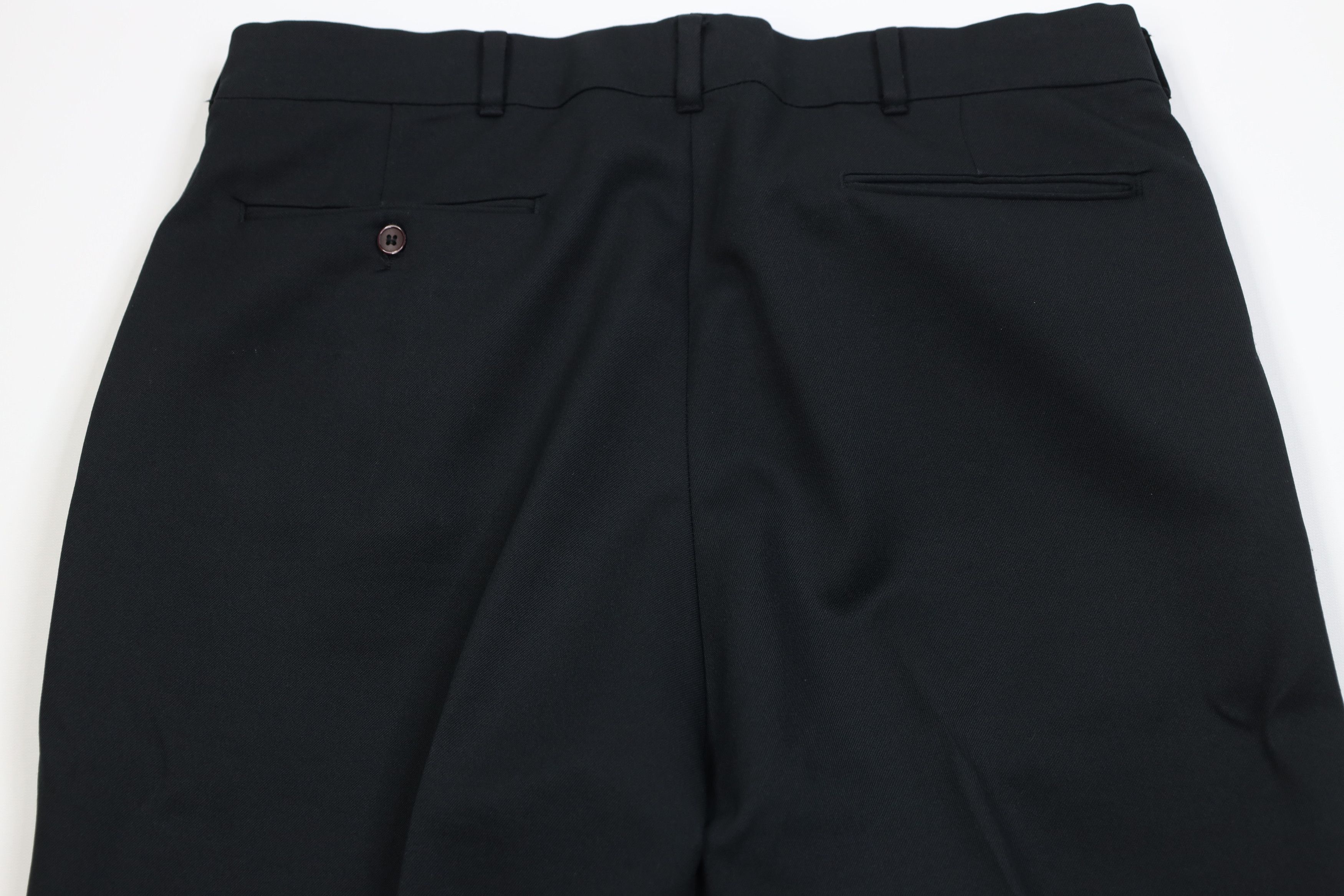 Vintage Vintage 70s Streetwear Flared Wide Leg Chino Pants Black USA Size US 36 / EU 52 - 10 Thumbnail