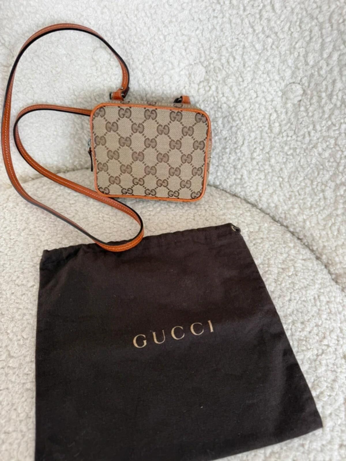 Gucci Gucci GG Canvas Mini Crossbody Bag Size ONE SIZE - 9 Thumbnail