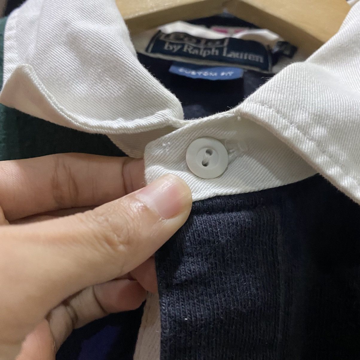 Polo Ralph Lauren × RRL Ralph Lauren × Ralph Lauren Vintage Polo Ralph Lauren Rugby Patchwork Size US M / EU 48-50 / 2 - 9 Thumbnail