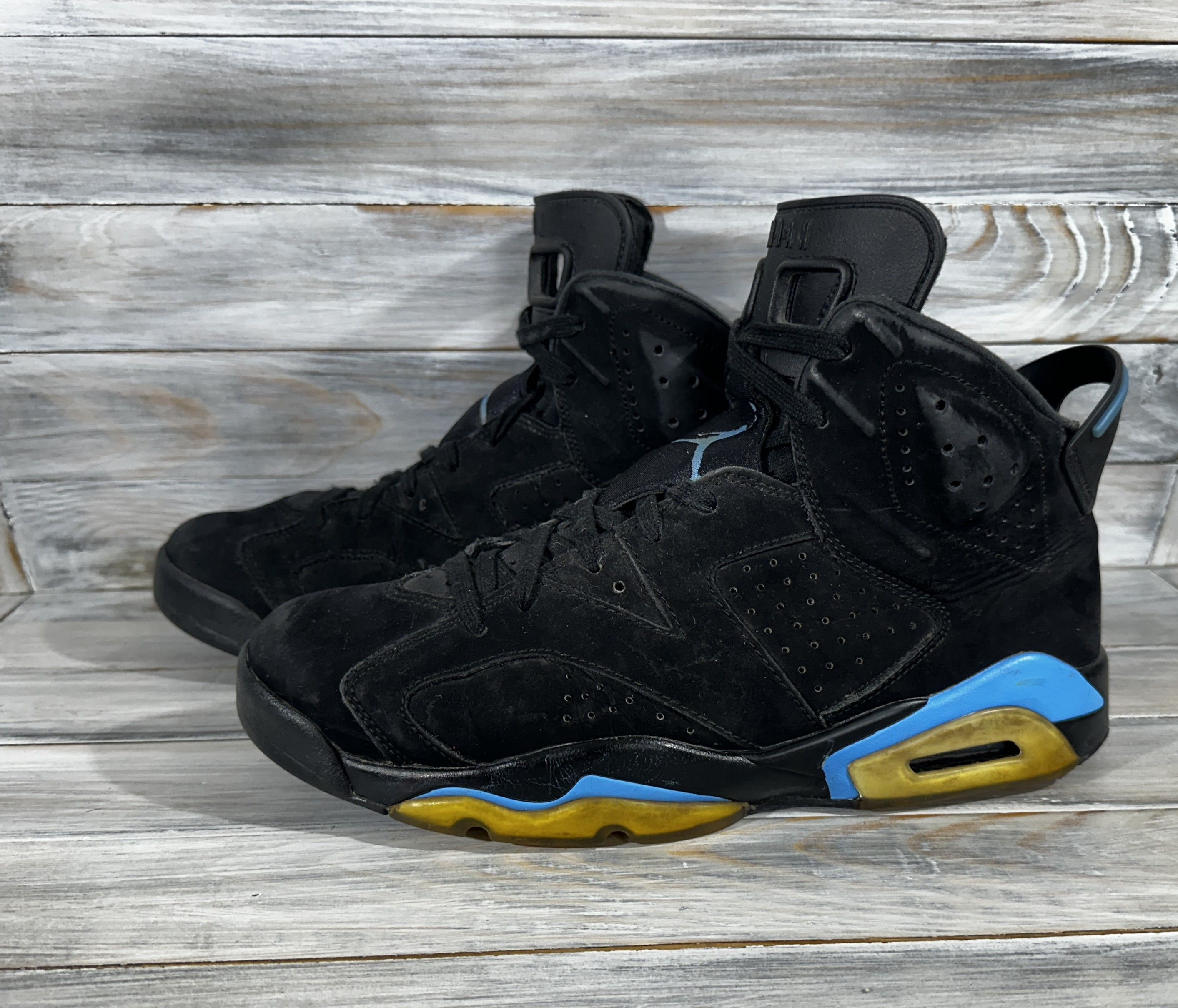 Jordan Brand Jordan Air 6 Retro UNC Basketball Sneakers Black Sport Shoes Size US 9.5 / EU 42-43 - 5 Thumbnail