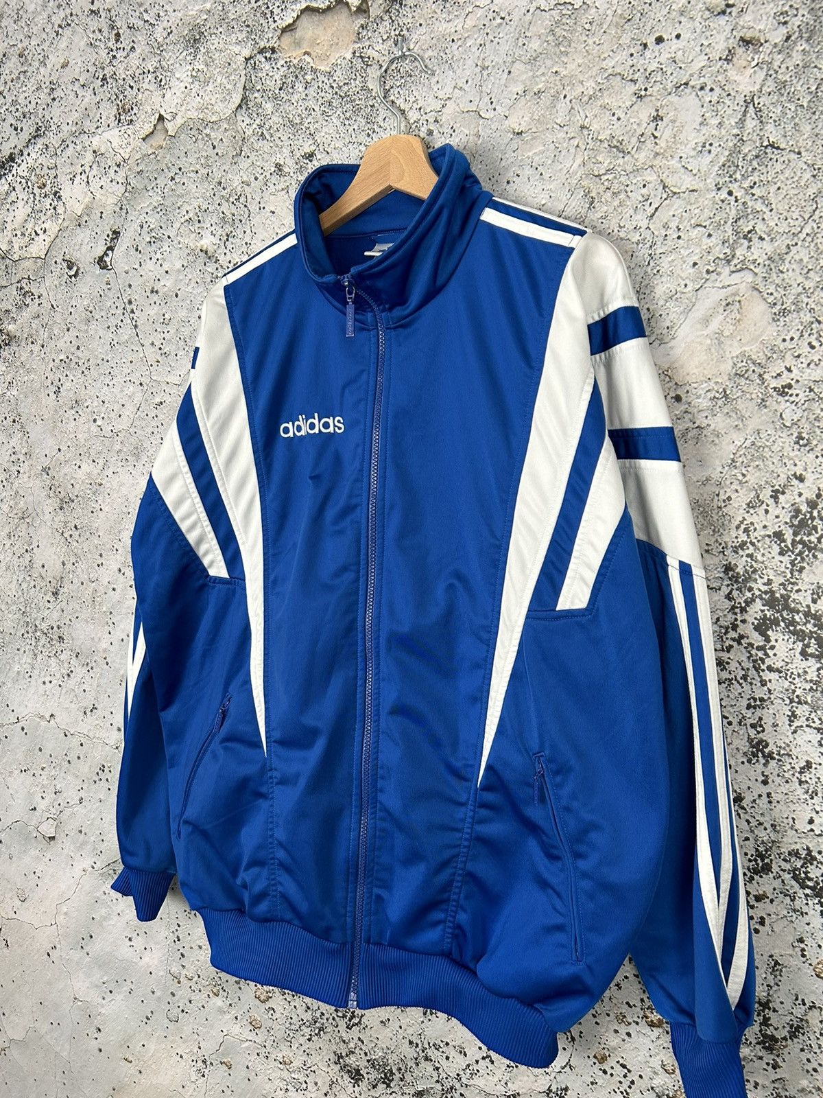 Adidas Vintage Adidas 90s Sweatshirt Track Retro Sportswear Hype Size US L / EU 52-54 / 3 - 2 Thumbnail