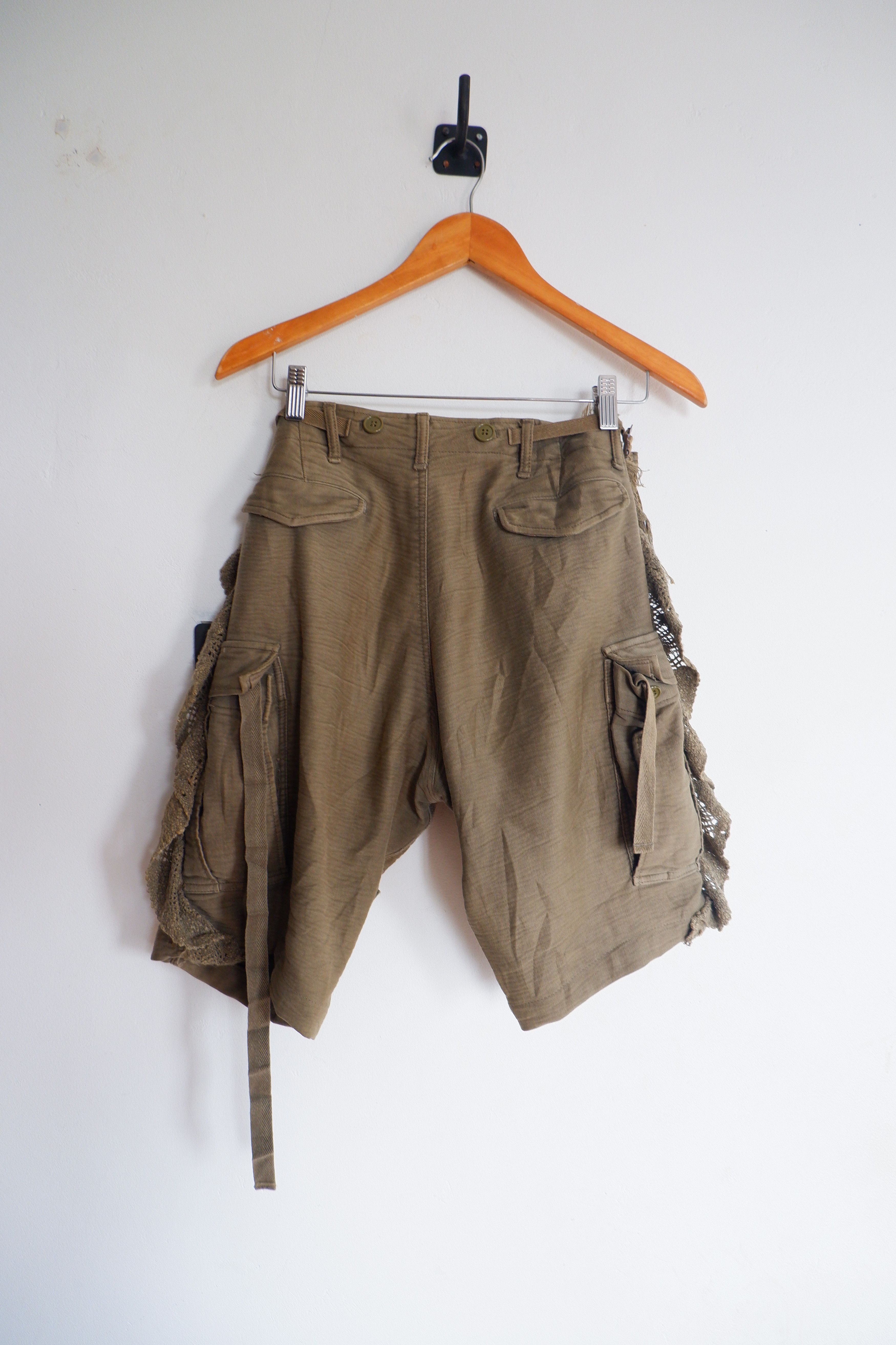 Maison MIHARA YASUHIRO Vintage Miharayasuhiro Reconstructed Cargo Shorts Size US 30 / EU 46 - 2 Thumbnail