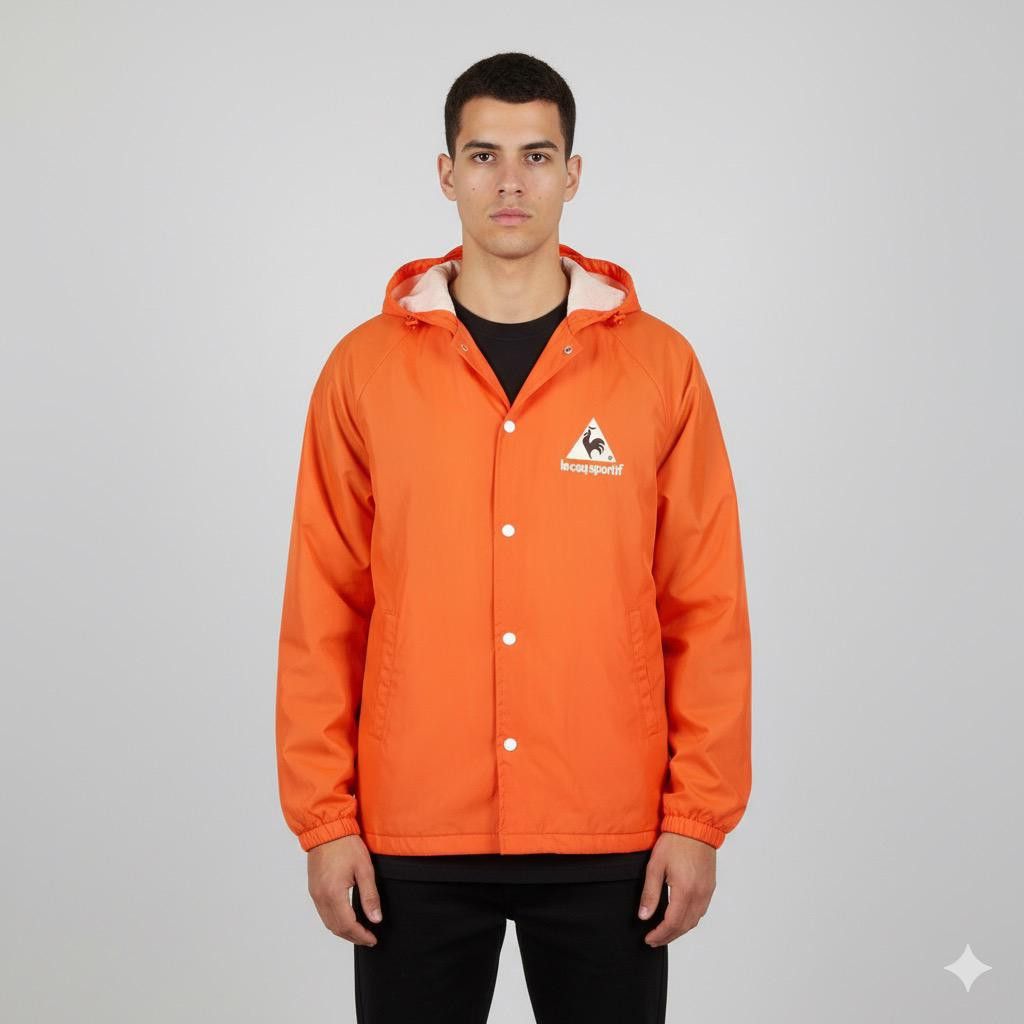 Le Coq Sportif Vintage 90s Le Coq Spotif Hoodies Jacket Size US XL / EU 56 / 4 - 2 Thumbnail