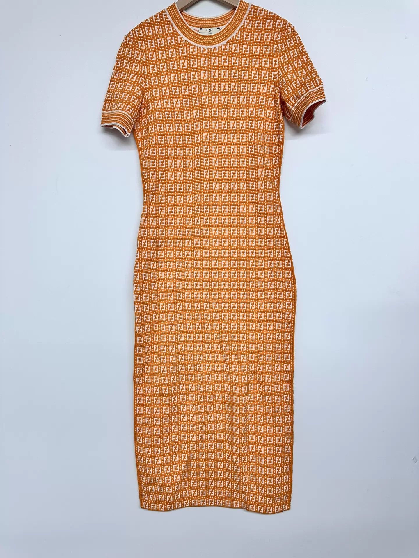 Fendi Fendi allover print women's dress 40 Size S / US 4 / IT 40 - 1 Thumbnail