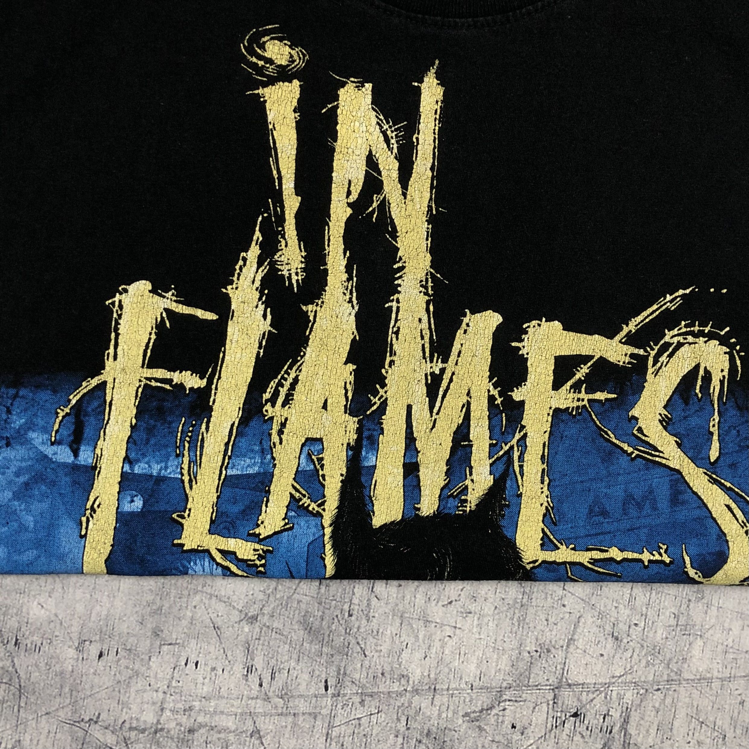 Band Tees In Flames A Sense Of Purpose Single Stitch Tee Size US S / EU 44-46 / 1 - 11 Thumbnail