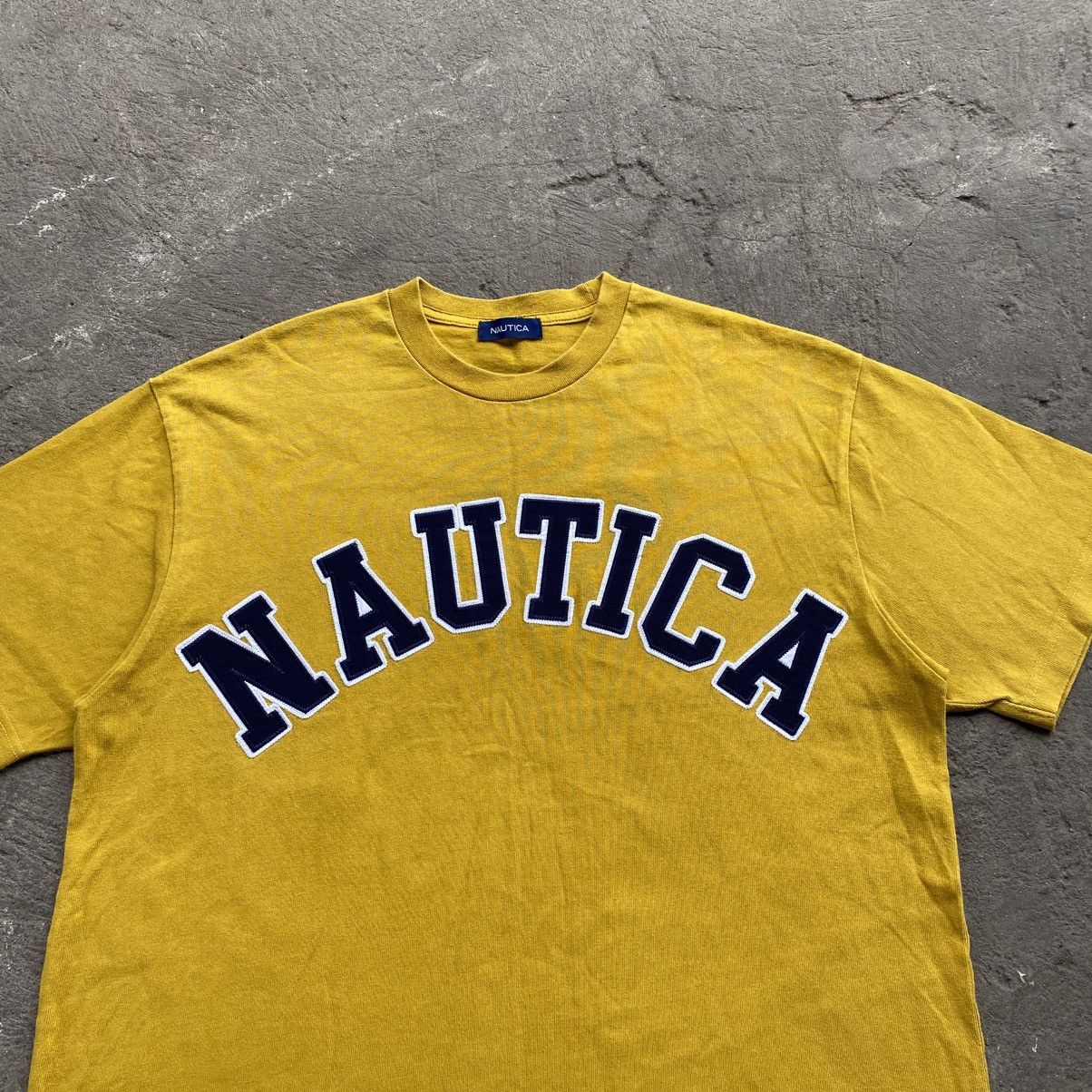 Nautica Nautica Mustard Arc Logo Shirt Size US XXL / EU 58 / 5 - 2 Thumbnail