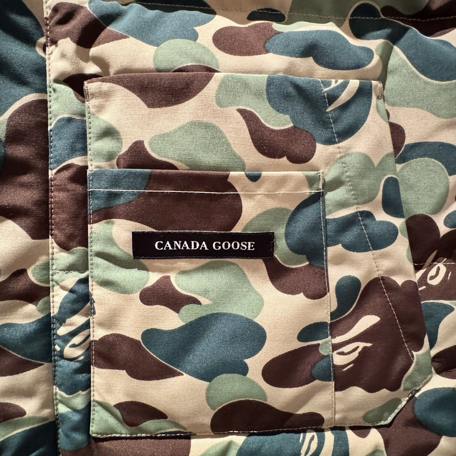 Bape × Canada Goose BAPE x Canada Goose Men's Freestyle Vest Camo Bathing Ape Size US S / EU 44-46 / 1 - 7 Thumbnail