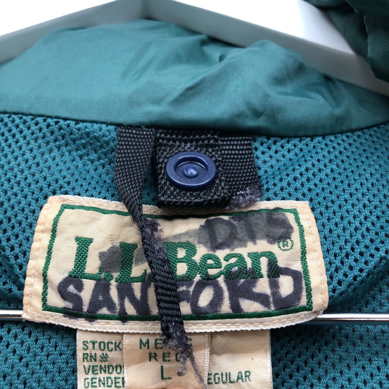 L.L. Bean Vintage LL Bean Parka Jacket Hoodie Mens Large L Vented Navy Size US L / EU 52-54 / 3 - 14 Thumbnail
