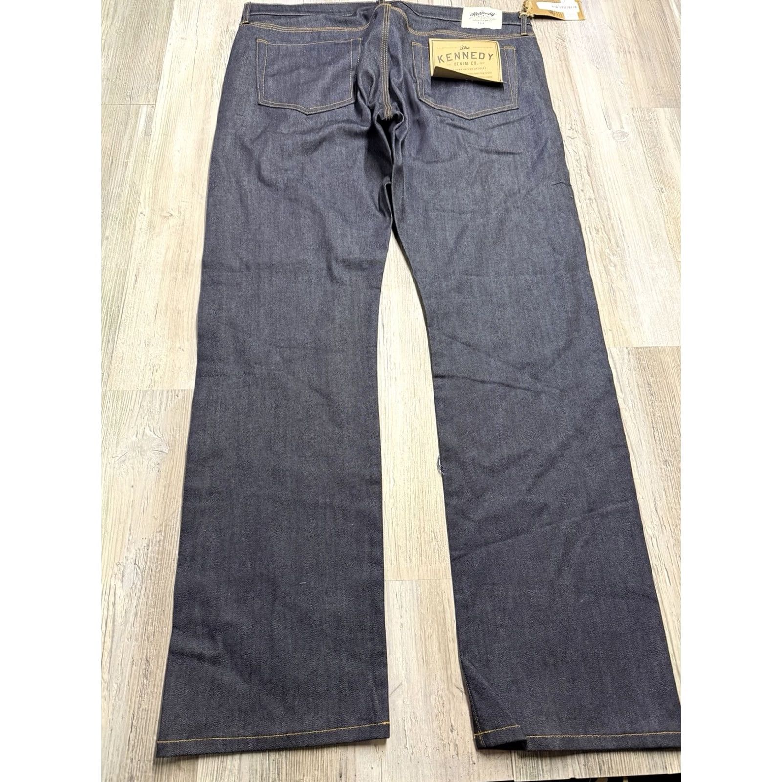 Vintage Kennedy The Kennedy Denim Co Jeans Mens 38 Blue 5 Pocket Denim Straight NWT Denim Co Brand Shirt Shorte? Size US 38 / EU 54 - 2 Thumbnail