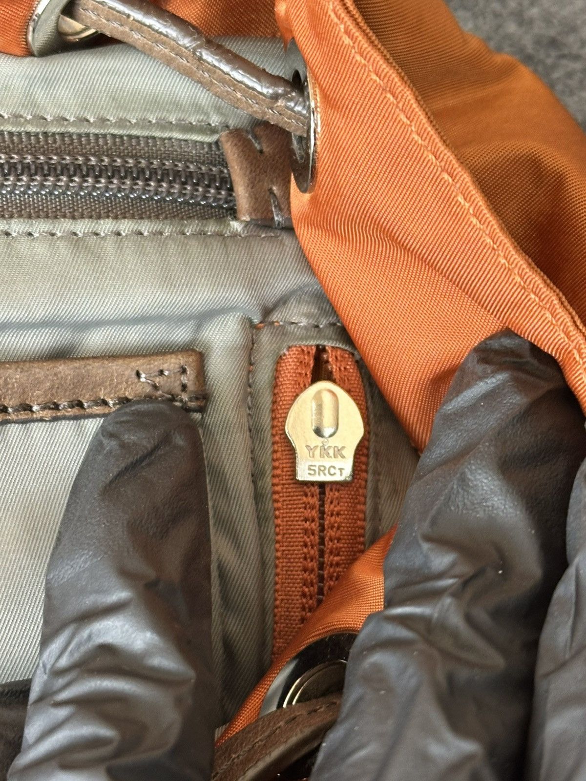 Tumi Tumi Voyageur Basel Backpack in a burnt orange nylon. Size ONE SIZE - 21 Thumbnail