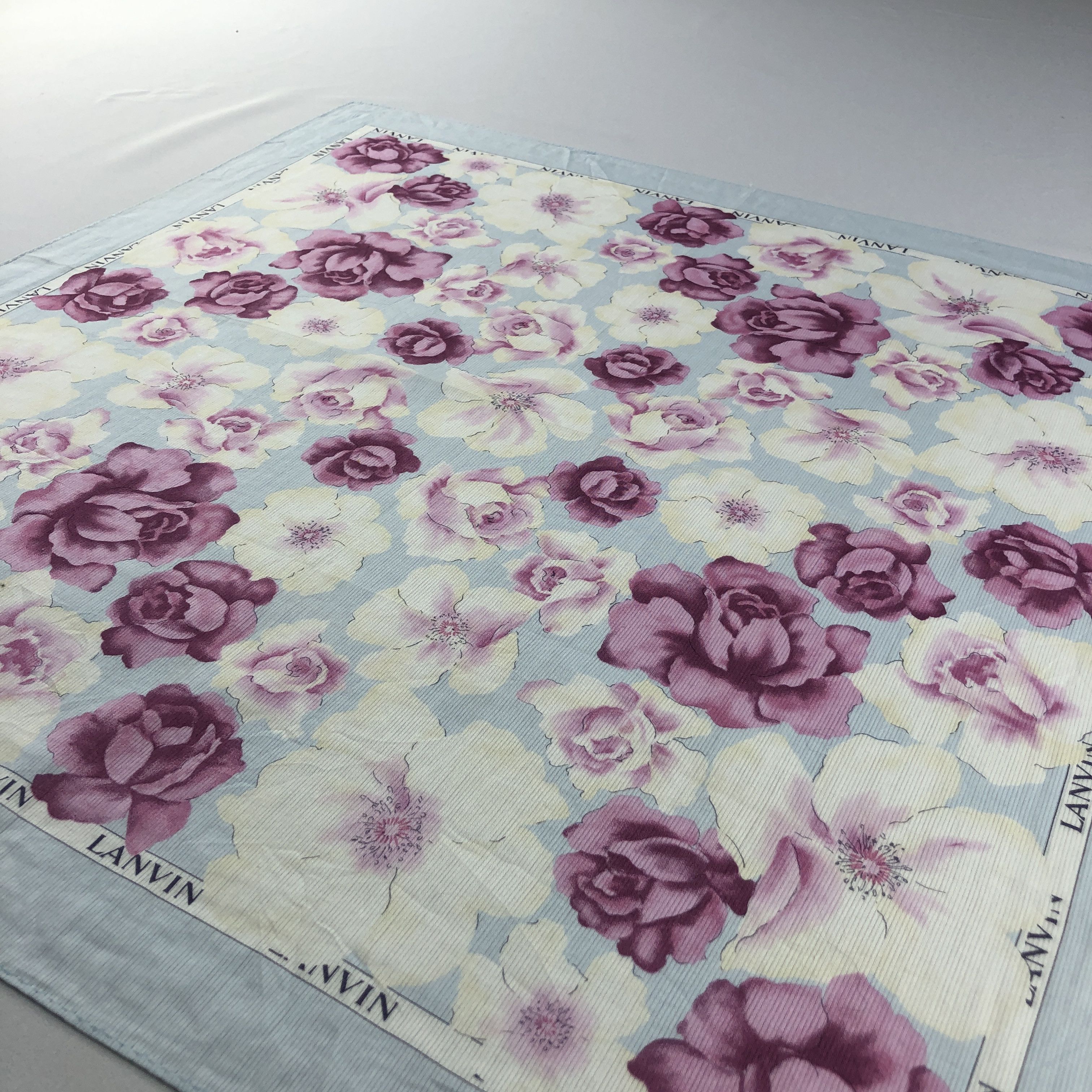 Lanvin × Vintage Lanvin Handkerchief Neckerchief Bandana H2539 Size ONE SIZE - 2 Thumbnail