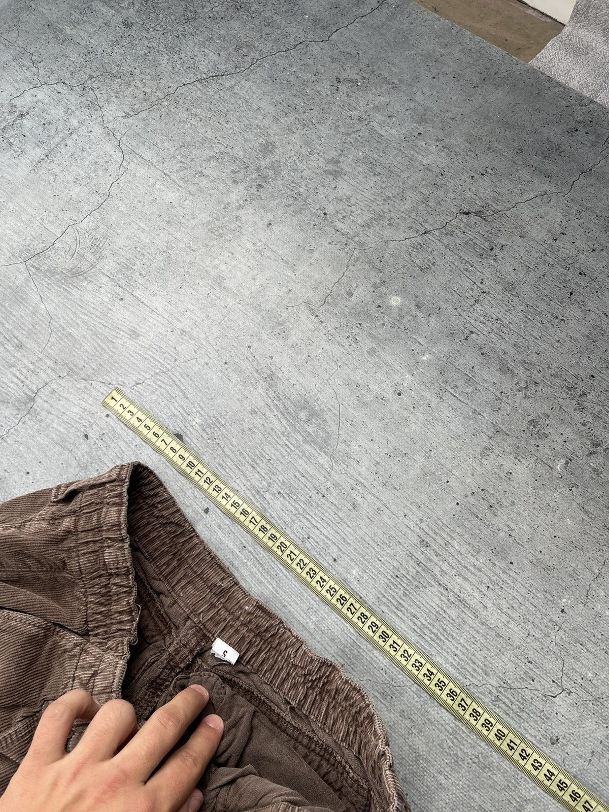 Japanese Brand VTG Brown Corduroy Parachute Multi Pocket Y2K Pants Size US 32 / EU 48 - 7 Thumbnail