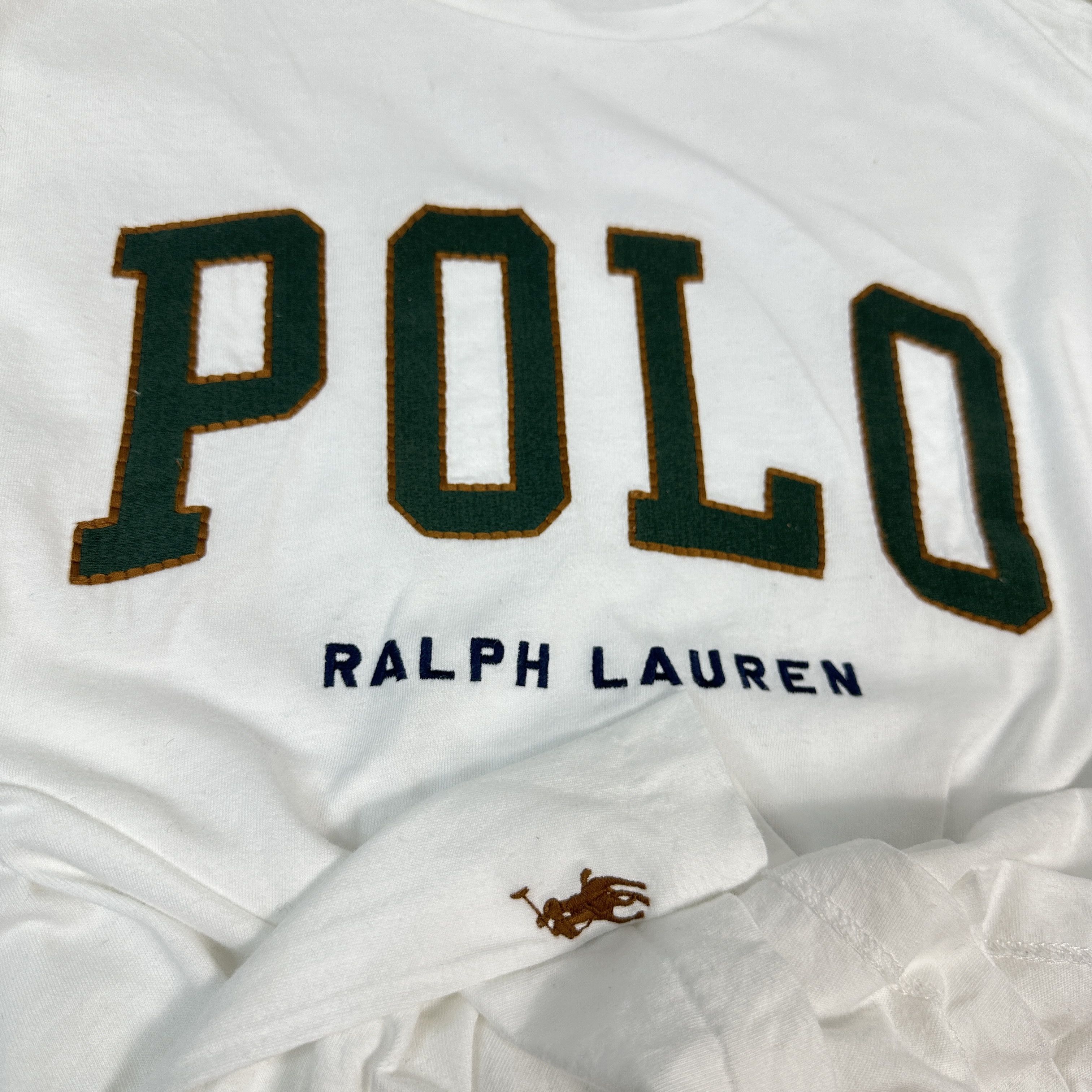 Polo Ralph Lauren × Vintage Vintage Y2K Oversize Printed Polo Ralph Lauren T-shirt Size US L / EU 52-54 / 3 - 6 Thumbnail