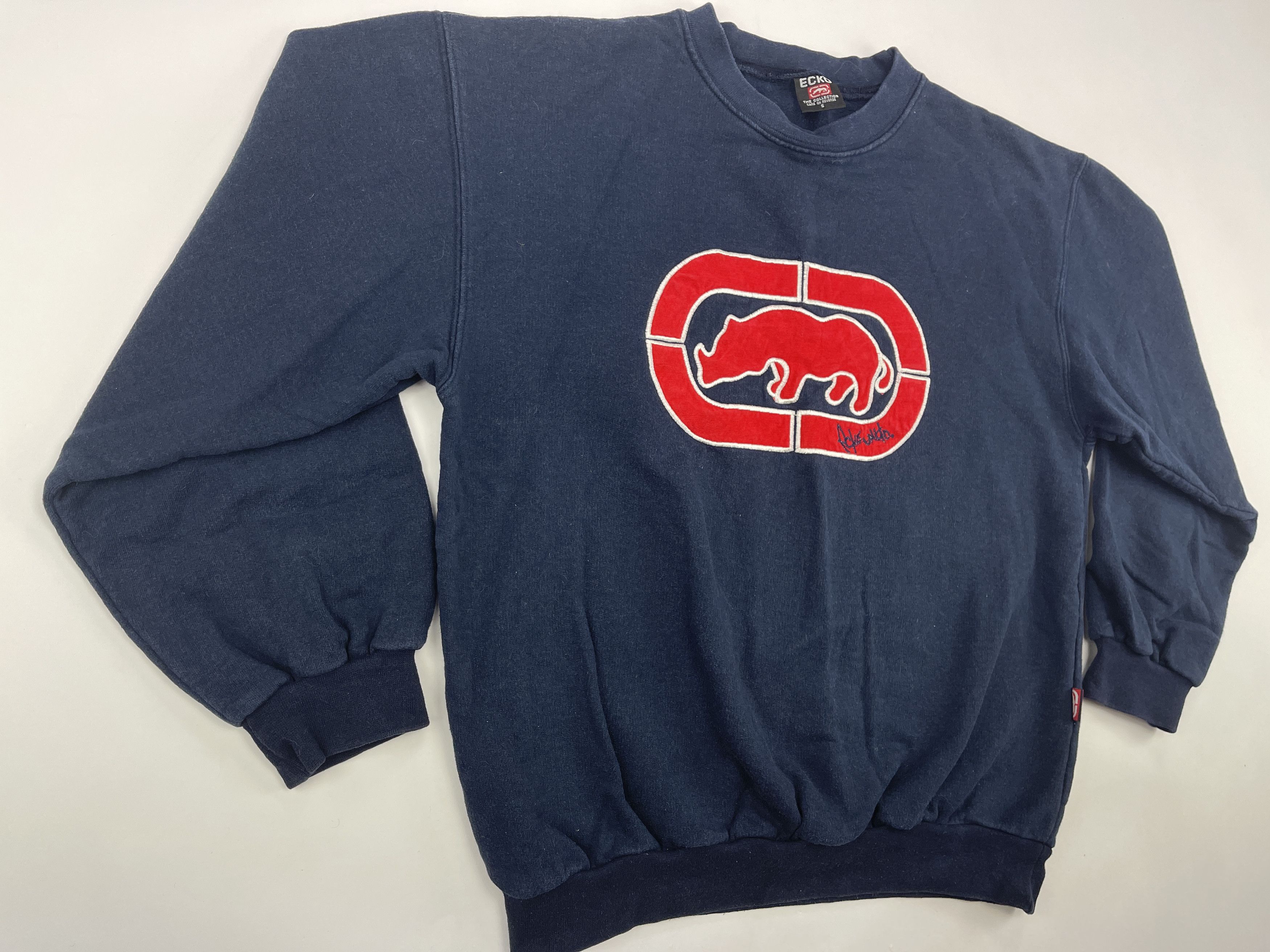Ecko Unltd. ECKO UNLTD sweatshirt, blue, vintage 90s hip hop, 1990s S Size US S / EU 44-46 / 1 - 8 Thumbnail