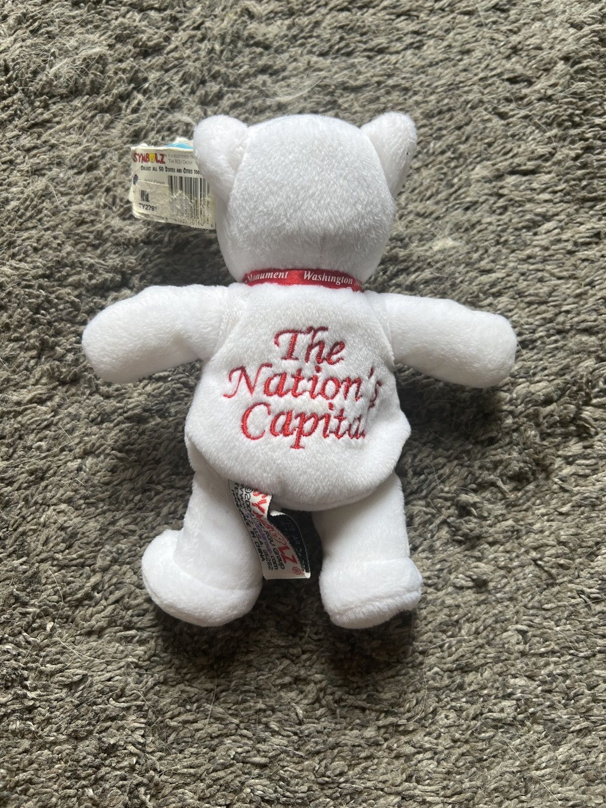Vintage 2004 Symbolz Washington D.C. Beanie Bear Size ONE SIZE - 2 Thumbnail