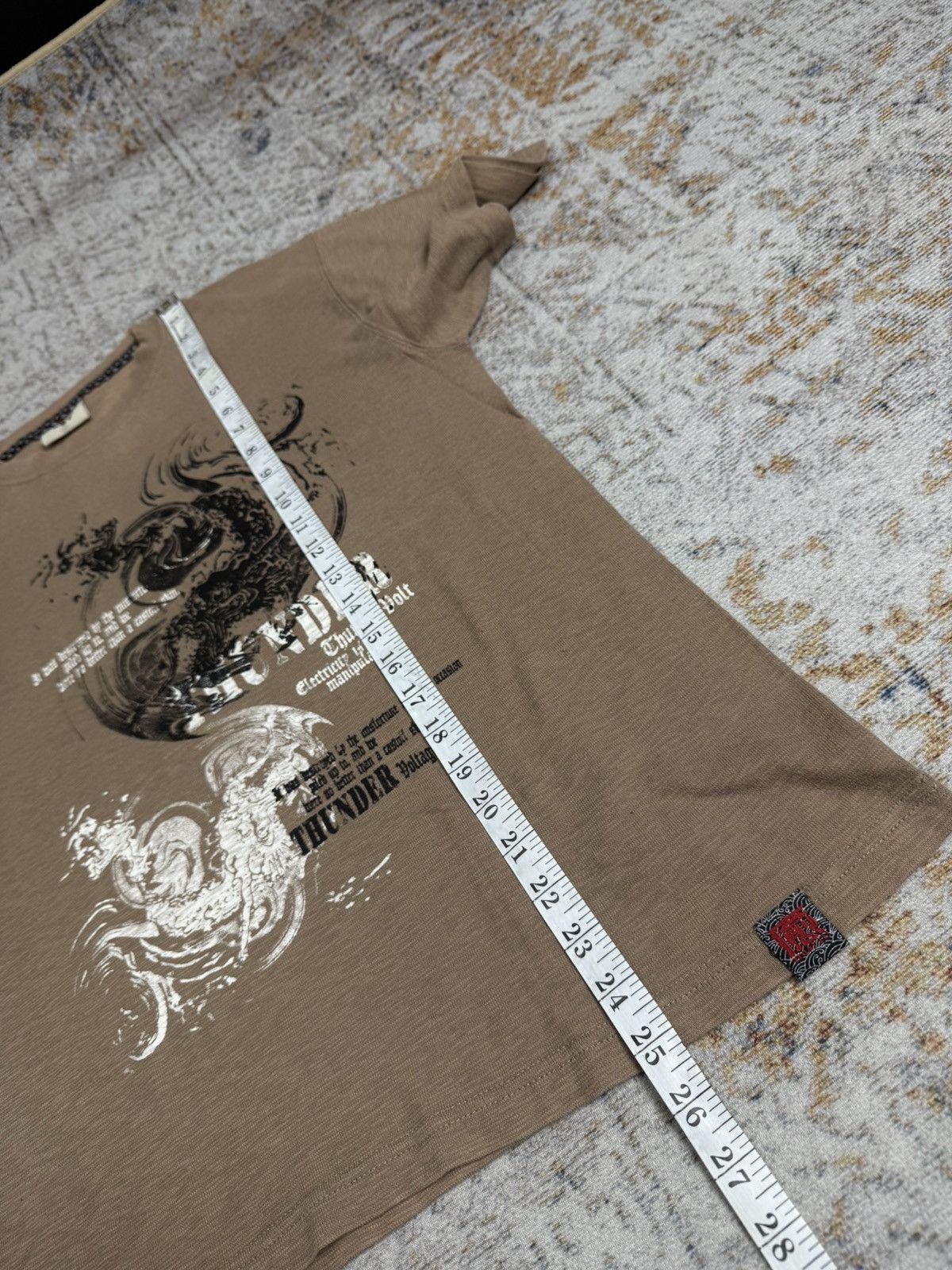 Hysteric Glamour Thunder ifsix style tshirt Size US M / EU 48-50 / 2 - 11 Thumbnail