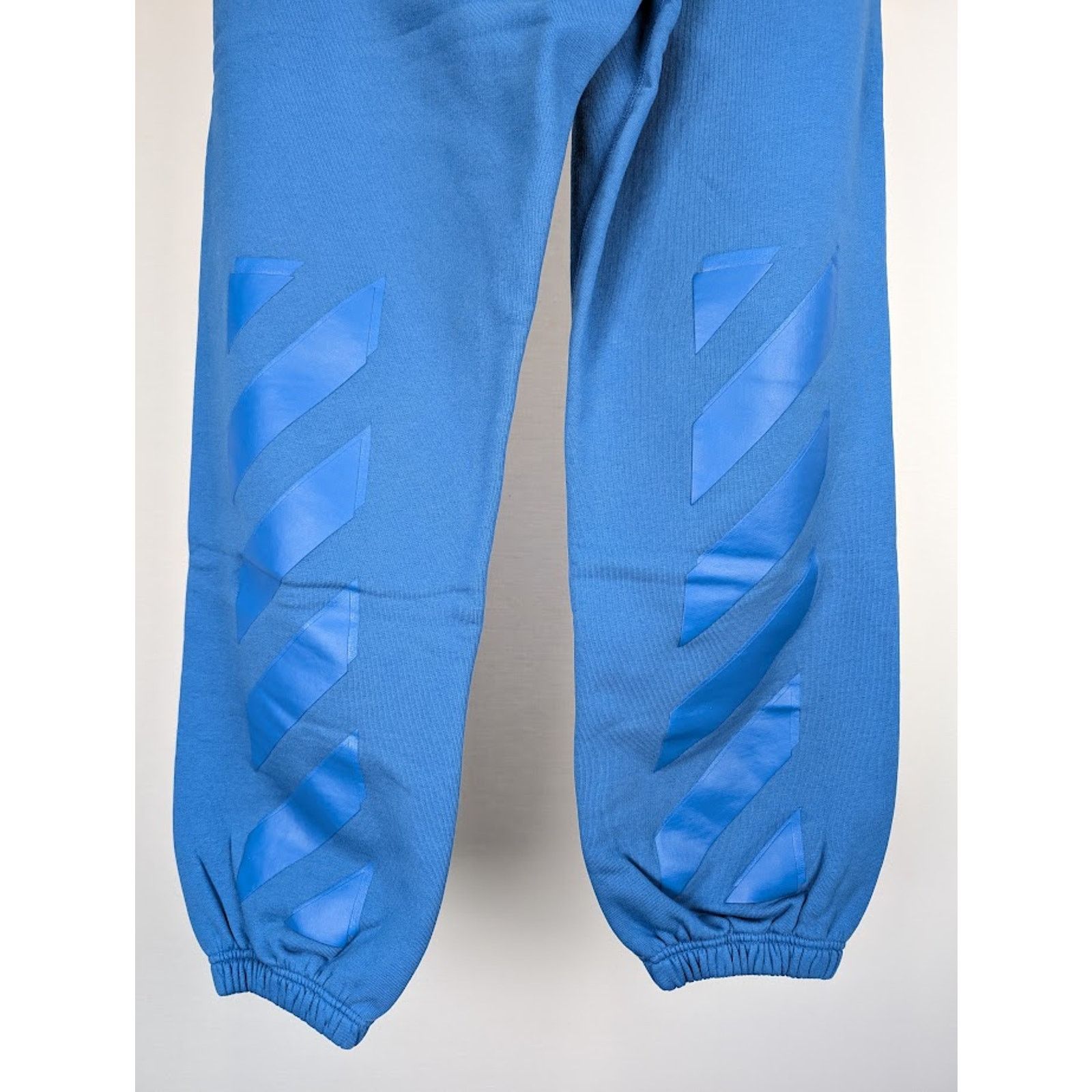 Off-White o1rshd1 Diag Tab Shorten Sweatpant & Jogger in Peacock Size US 30 / EU 46 - 12 Thumbnail