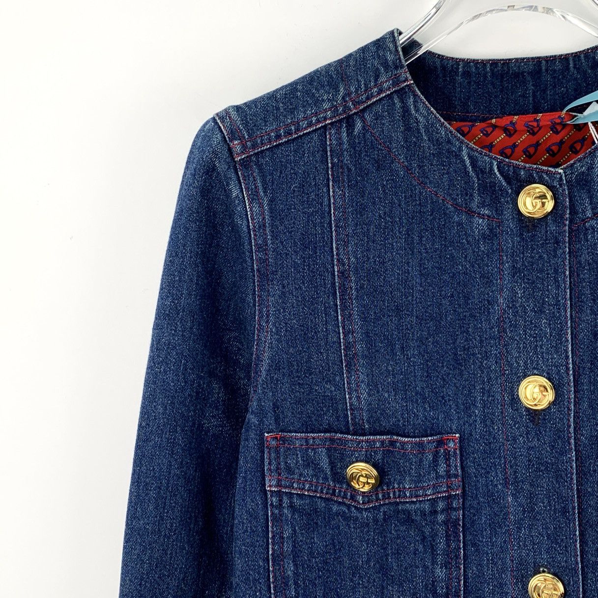 Gucci Gucci deep blue denim jacket Size XS / US 0-2 / IT 36-38 - 3 Thumbnail