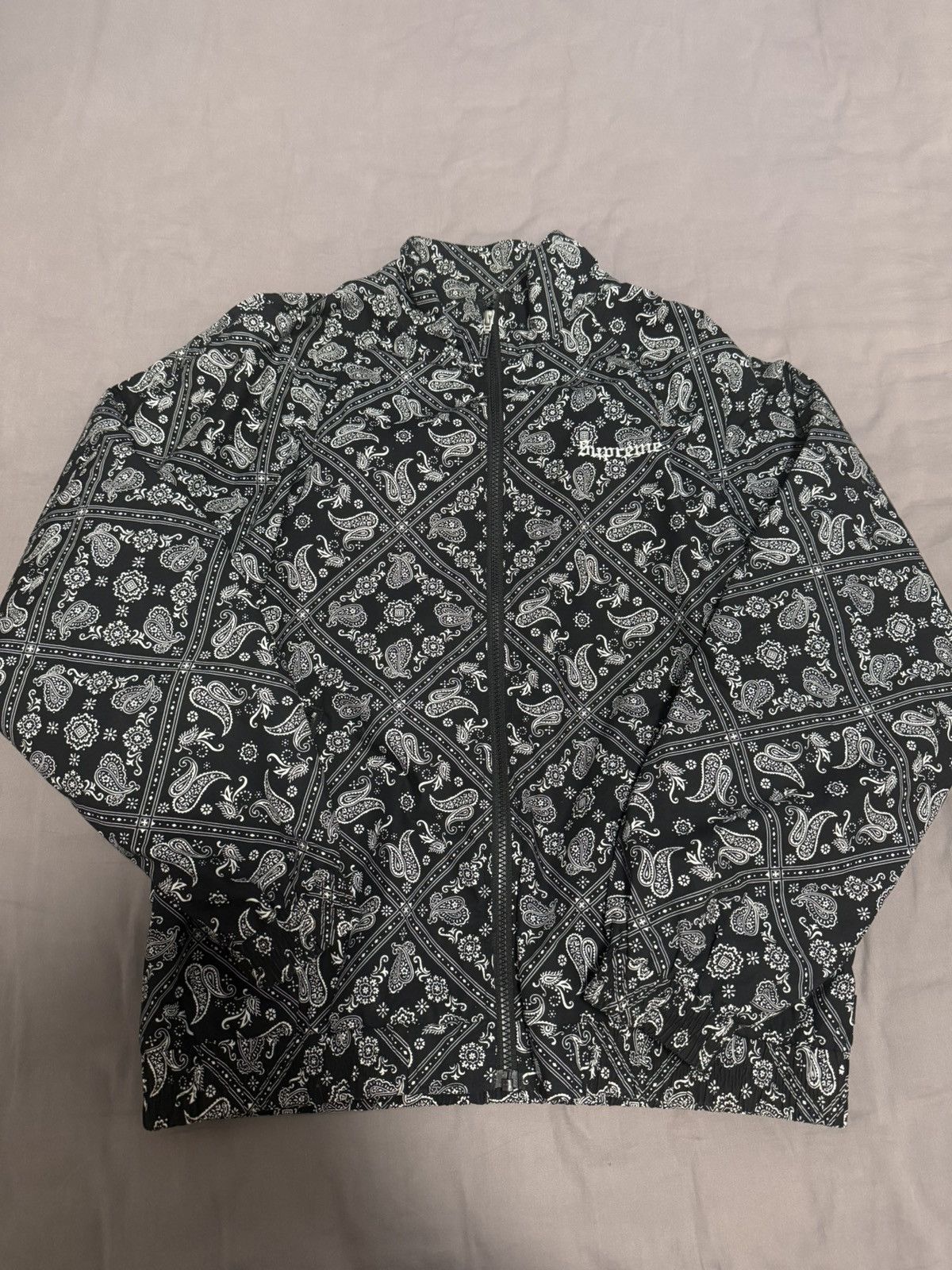 Supreme Supreme Bandana Track Jacket | Grailed