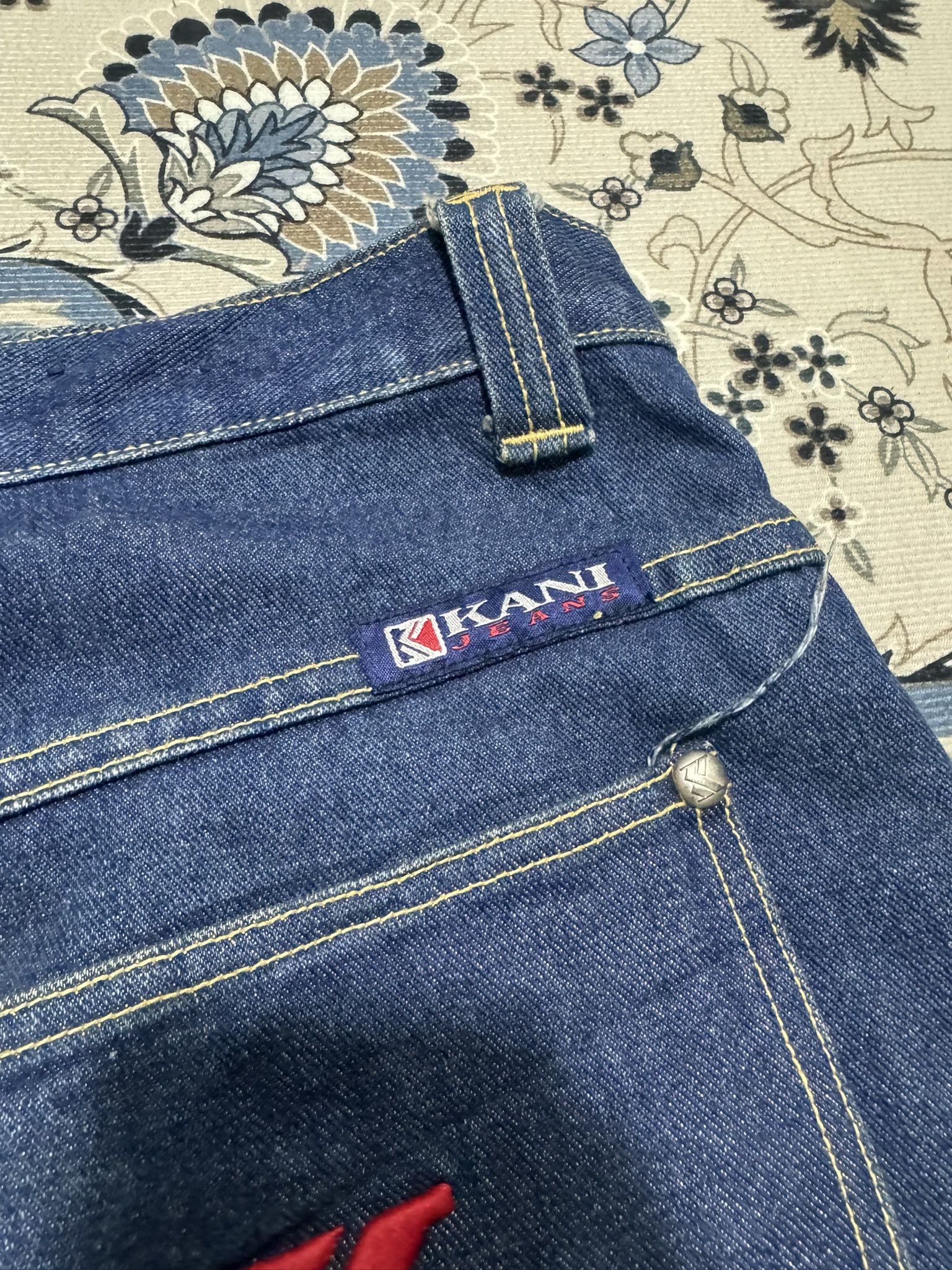 Karl Kani × Vintage Vintage 90's Karl Kani Tupac Baggy Skateboard Hip Hop Jeans Size US 38 / EU 54 - 5 Thumbnail