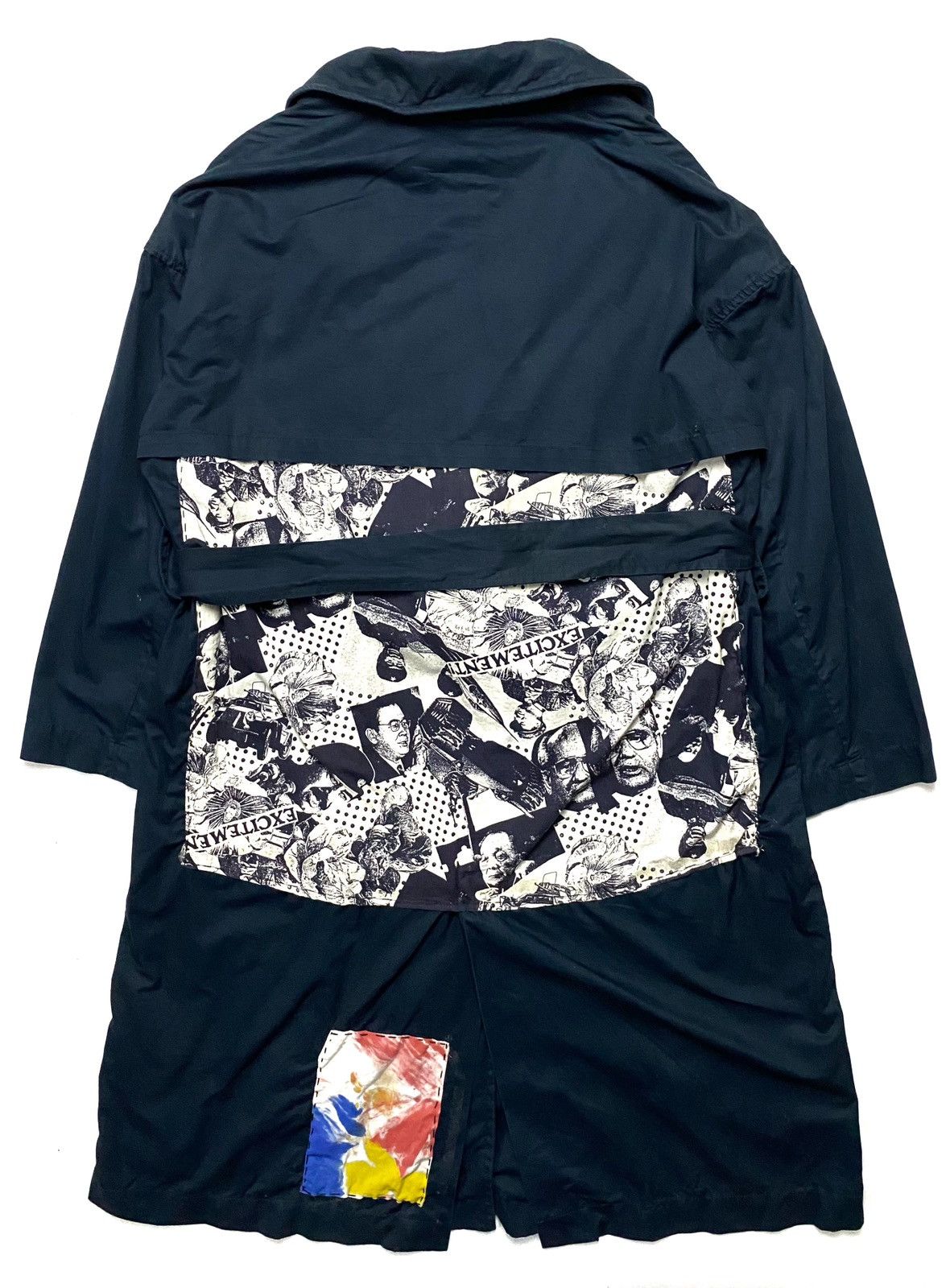 Journal Standard 🕊️Journal Standard Nylon Trench Coat Patchwork“ EXCITEMENT “ Size US L / EU 52-54 / 3 - 4 Thumbnail