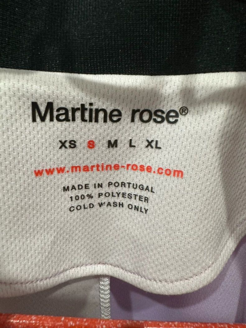 Martine Rose Martine Rose Half zip printed football short sleeved shirt Size US S / EU 44-46 / 1 - 4 Thumbnail
