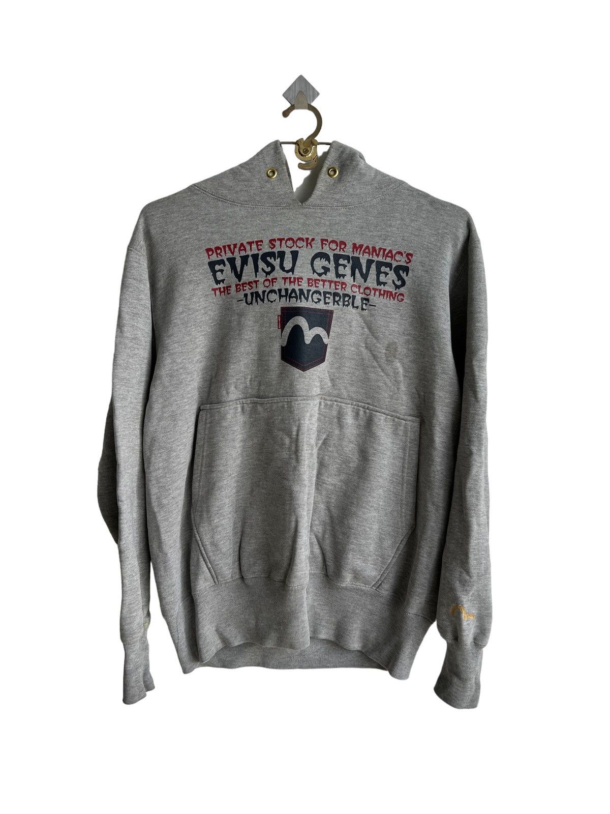 Evisu GRAIL🔥90s Evisu Yamane Genes ™️ Daicock Logo Maniac Hoodie Size US M / EU 48-50 / 2 - 4 Thumbnail