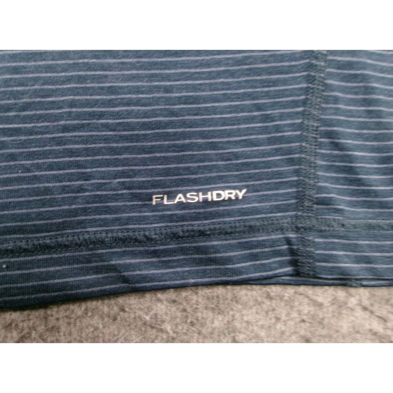 The North Face The North Face Shirt Mens S FlashDry Pocket Short Sleeve Navy Striped Tee Size US S / EU 44-46 / 1 - 3 Thumbnail