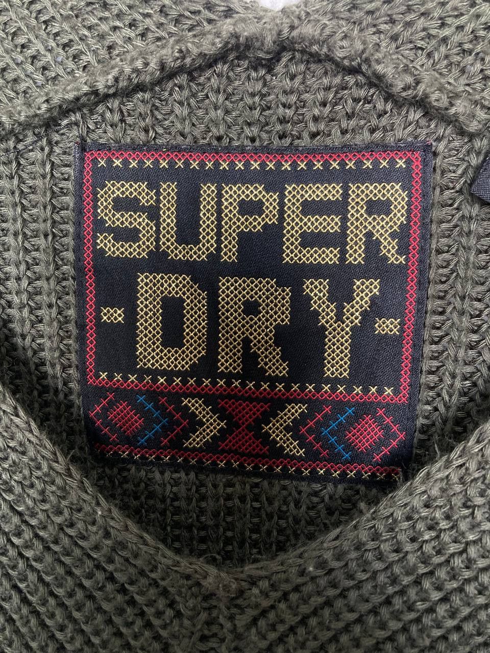 Superdry Super Dry Cora Ribbed V-Neck Pullover Size M / US 6-8 / IT 42-44 - 7 Thumbnail