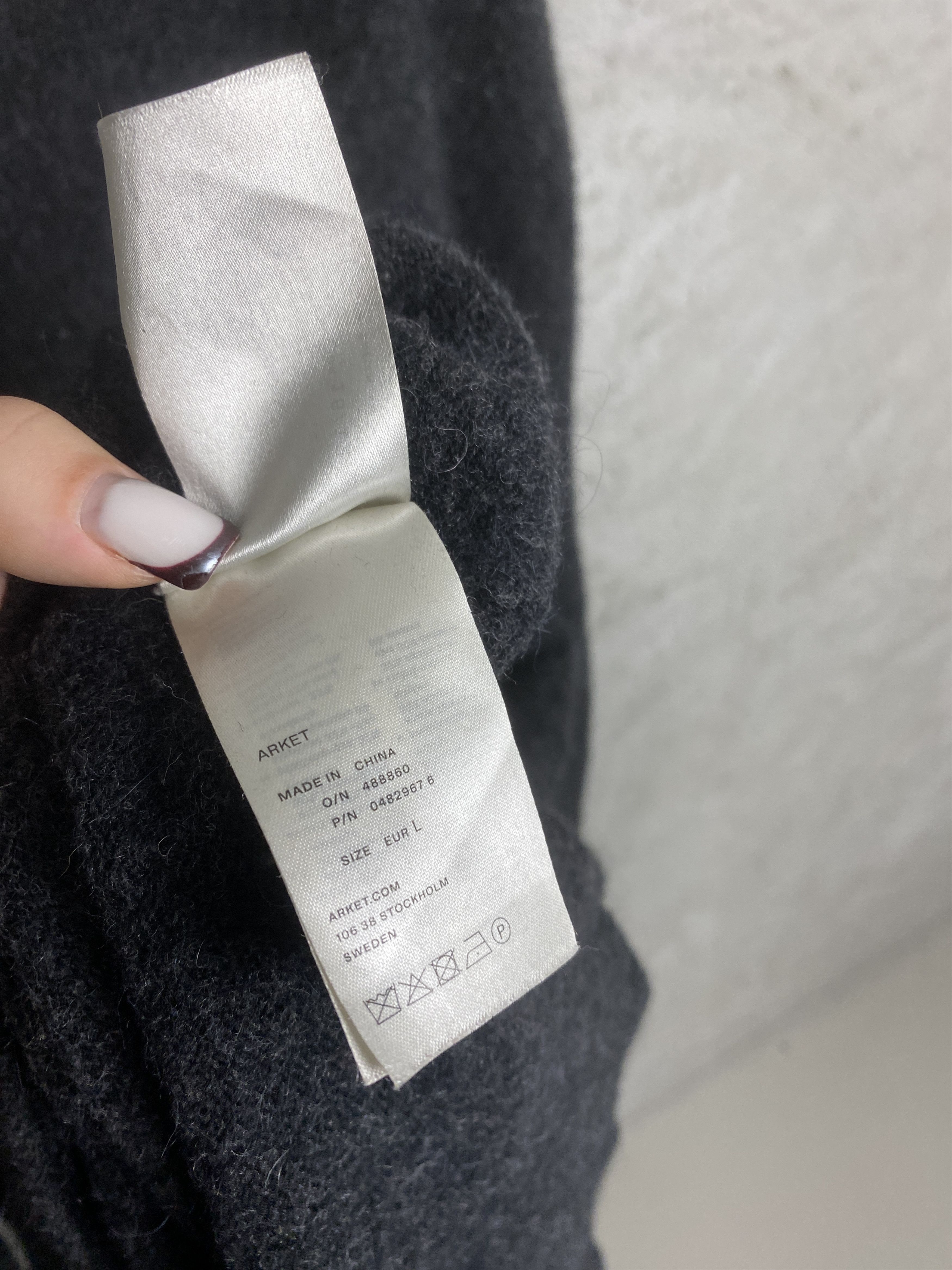 Arket Arket casual long sweater knitwear alpaca wool Size L / US 10 / IT 46 - 5 Thumbnail