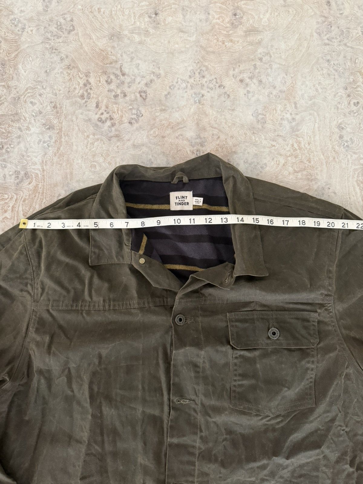 Flint And Tinder Flint and Tinder Waxed Trucker Jacket 4XL-T Fits smaller Size US XXL / EU 58 / 5 - 8 Thumbnail