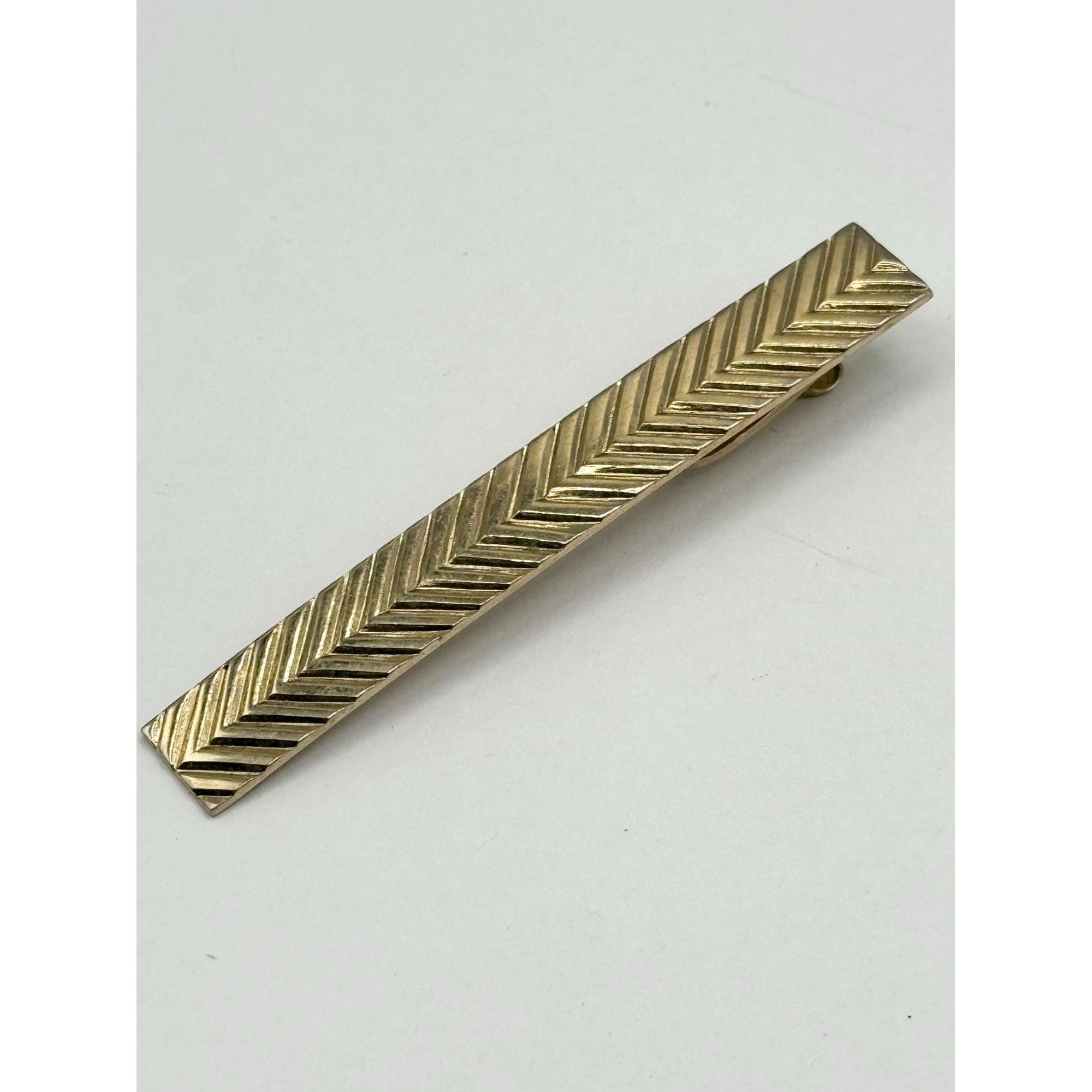 Vintage Vintage Hickok large gold tie clip Size ONE SIZE - 1 Thumbnail