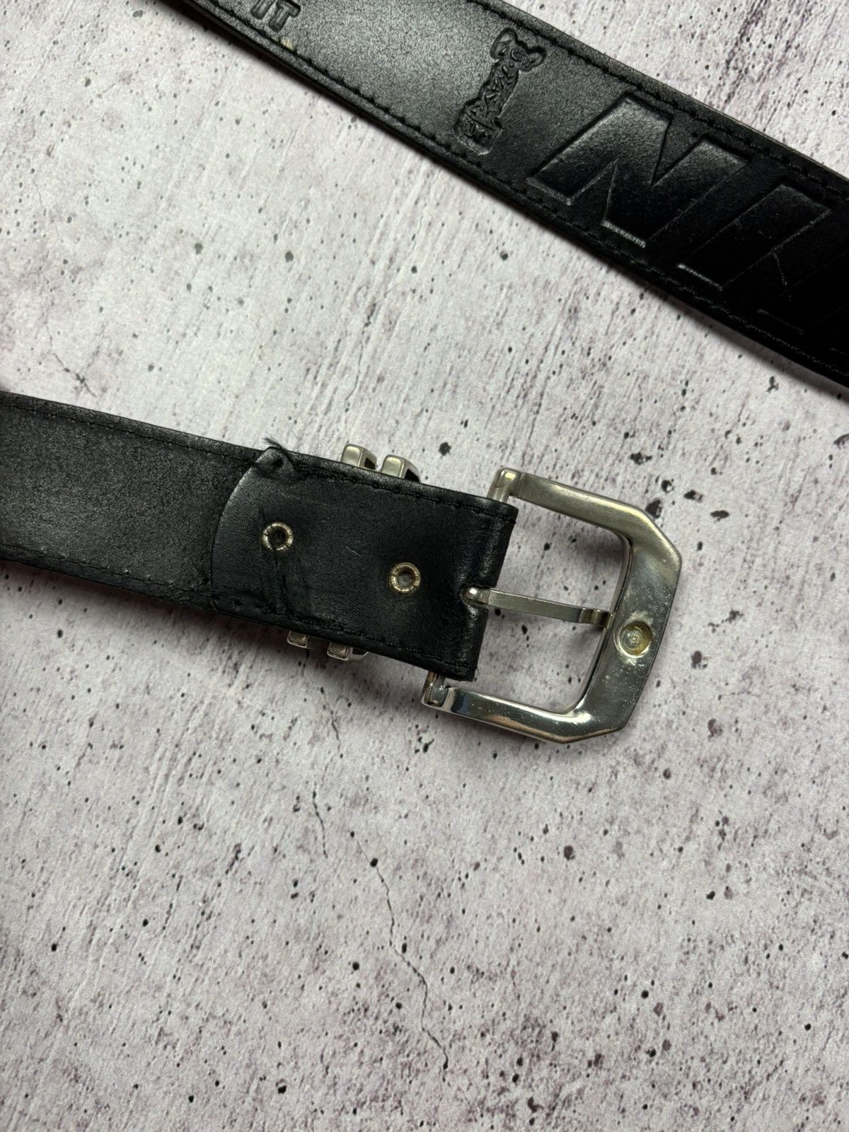 Nike Nike USA vintage leather belt one size Size ONE SIZE - 7 Thumbnail