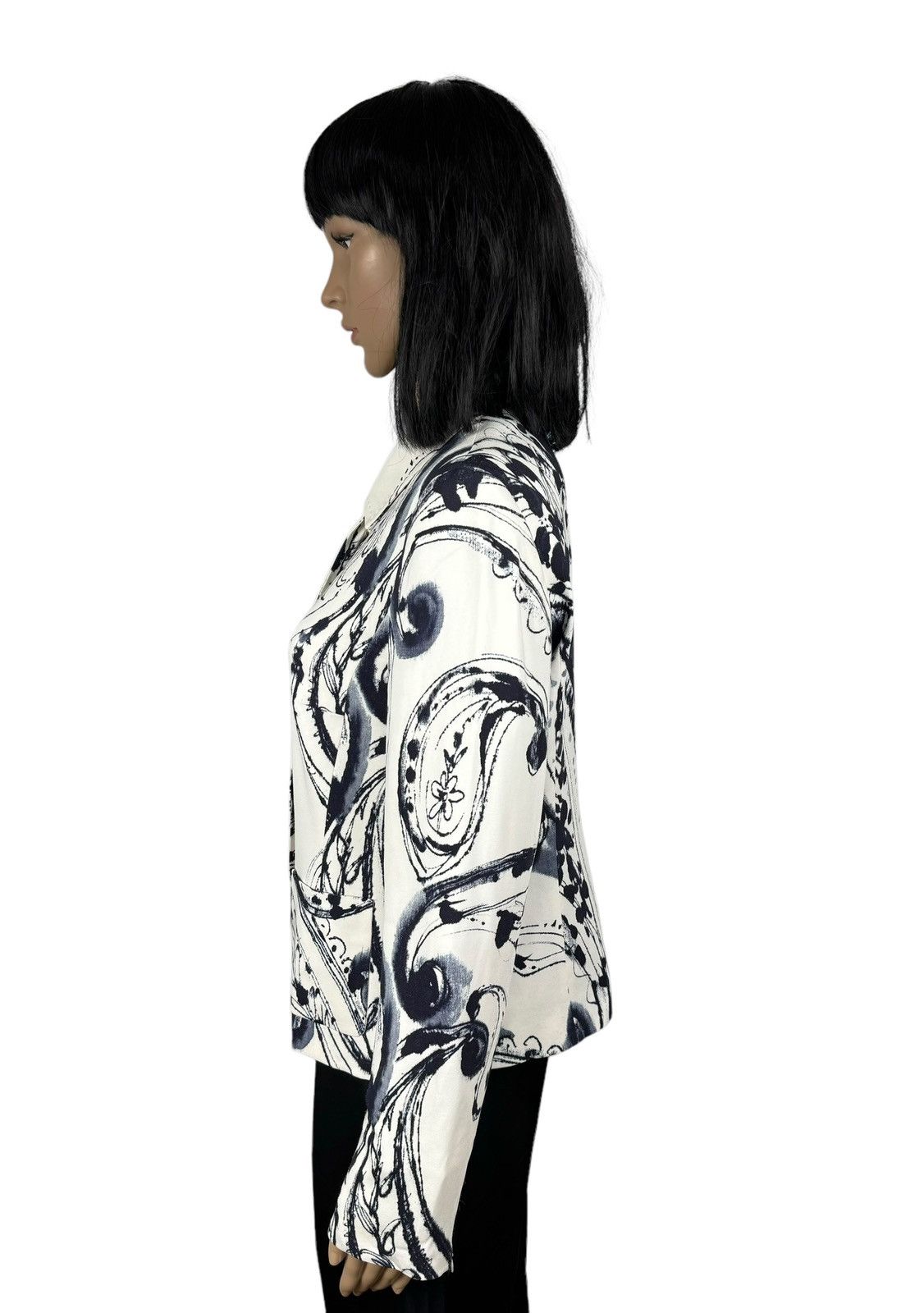 Escada Escada Printed Fair Isle Jacket Viscose size 38 Size S / US 4 / IT 40 - 8 Thumbnail