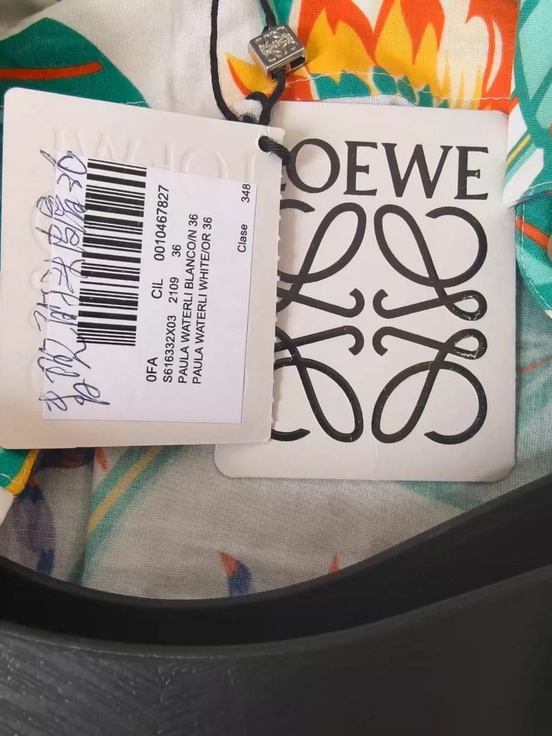 Loewe colorful floral long sleeve shirt by loewe-2507 Size US S / EU 44-46 / 1 - 6 Thumbnail