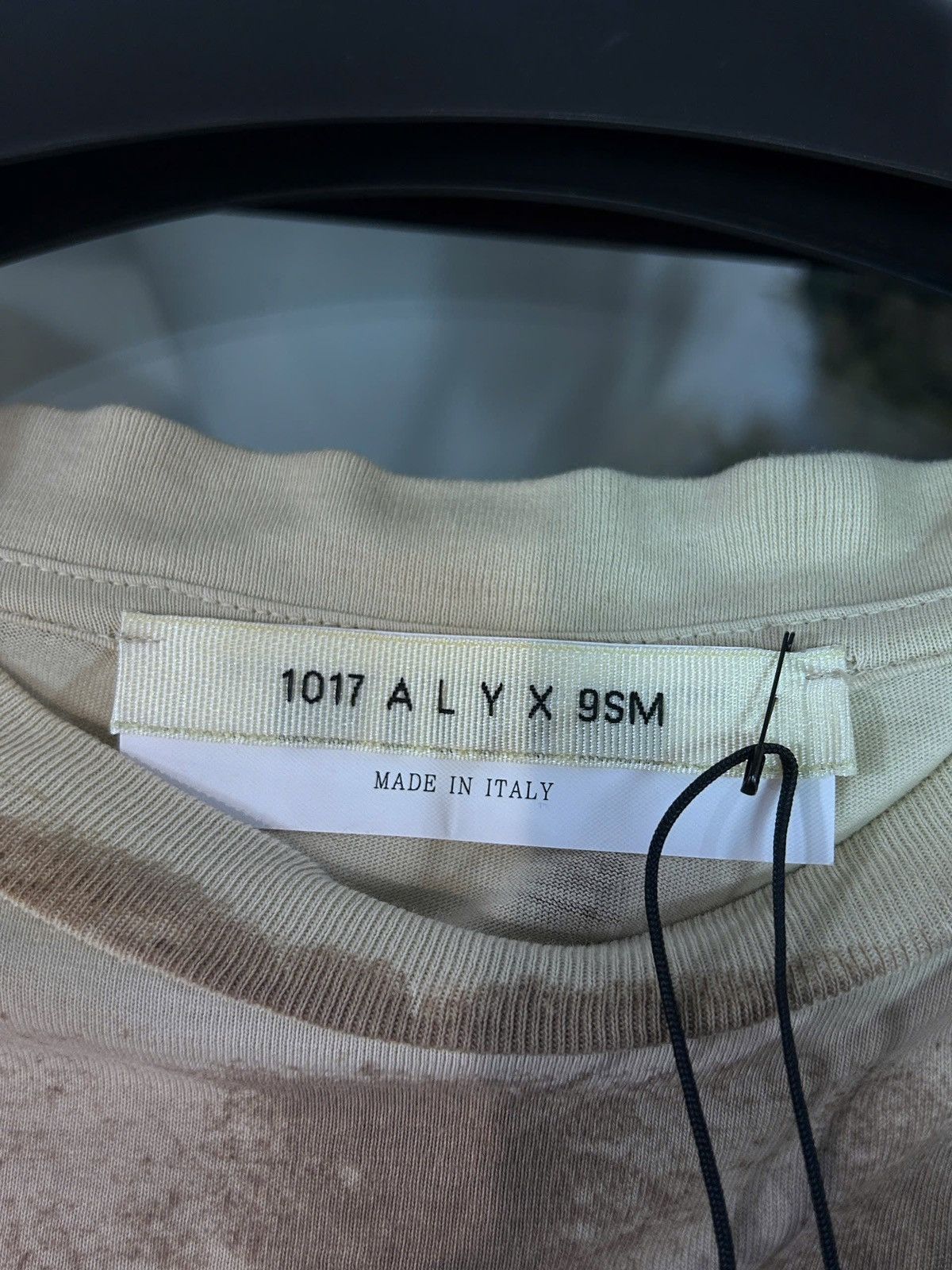 1017 ALYX 9SM 1017 ALYX 9SM Faded Effect Crewneck T Shirt Beige Size US L / EU 52-54 / 3 - 3 Thumbnail