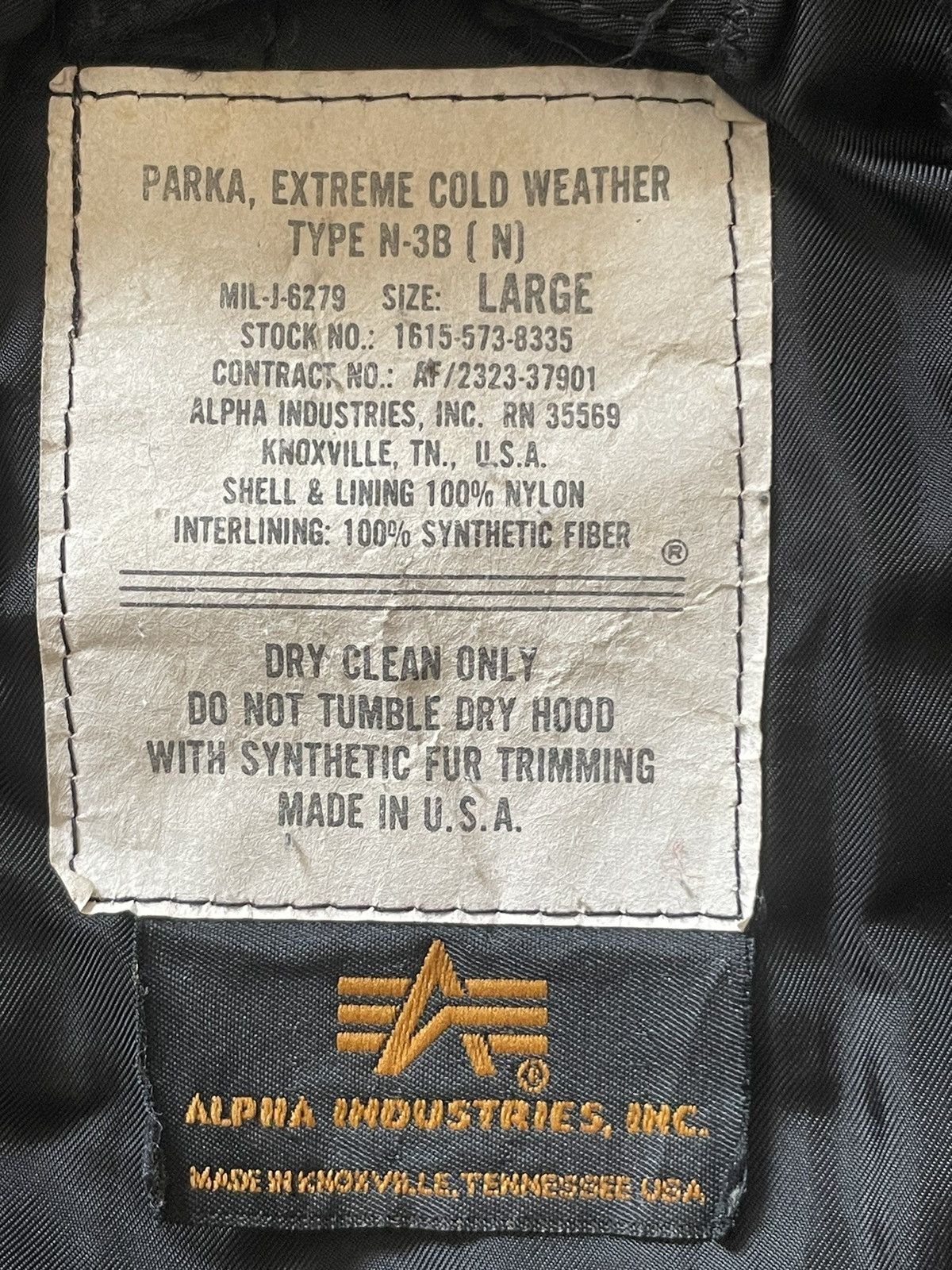 Alpha Industries Alpha Industries N-3B Jacket Size US L / EU 52-54 / 3 - 4 Thumbnail