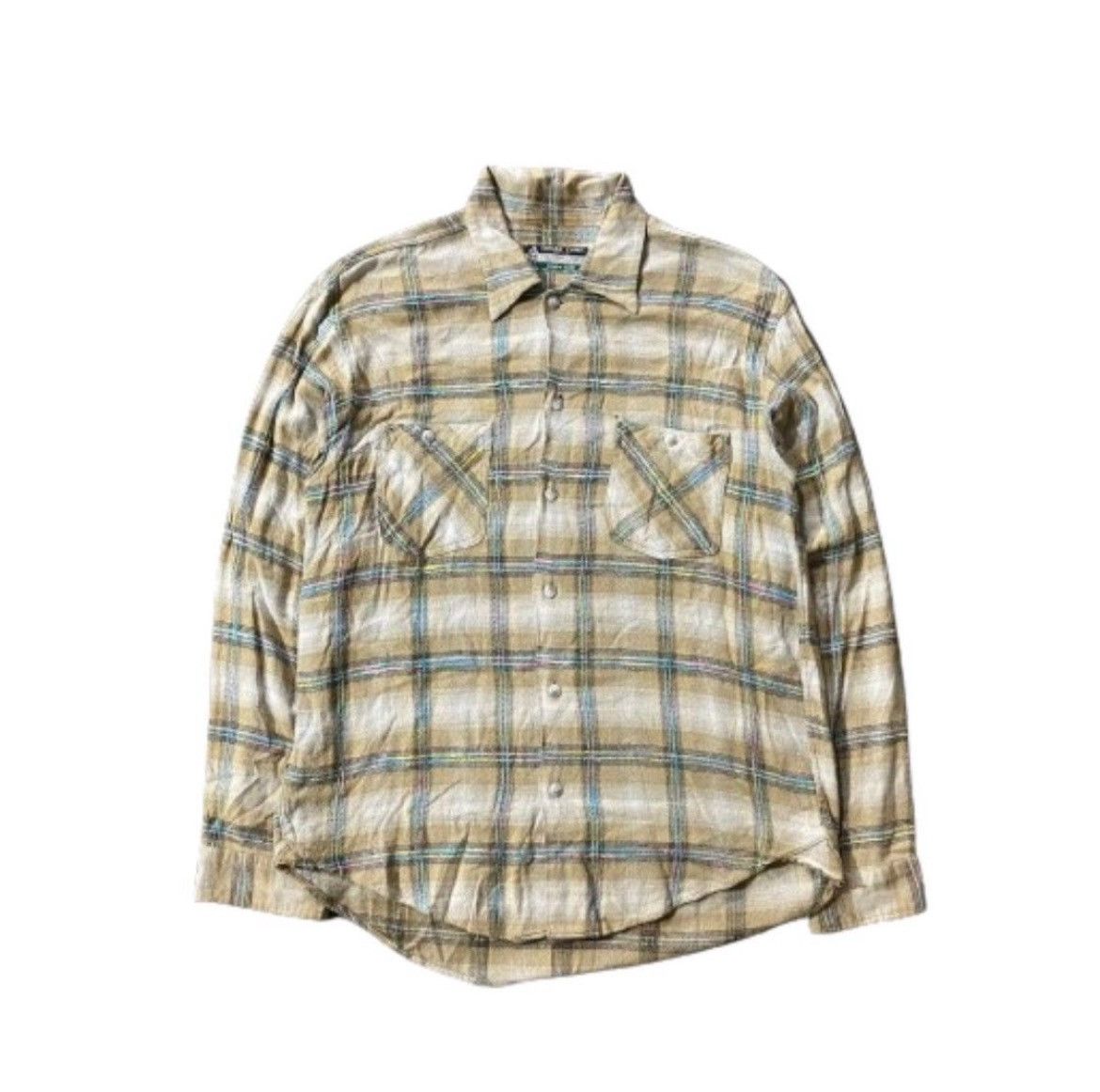 Sugar Cane × Toyo Enterprises Vintage Sugarcane Toyo Enterprises Plaid Red Shirt Size US M / EU 48-50 / 2 - 1 Thumbnail