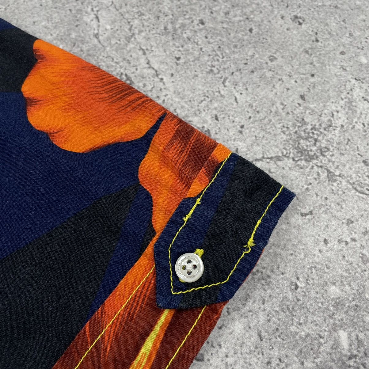 Quicksilver × Quiksilver Quiksilver Floral Pattern Short Sleeve Button Up Shirt Surf Size US M / EU 48-50 / 2 - 6 Thumbnail