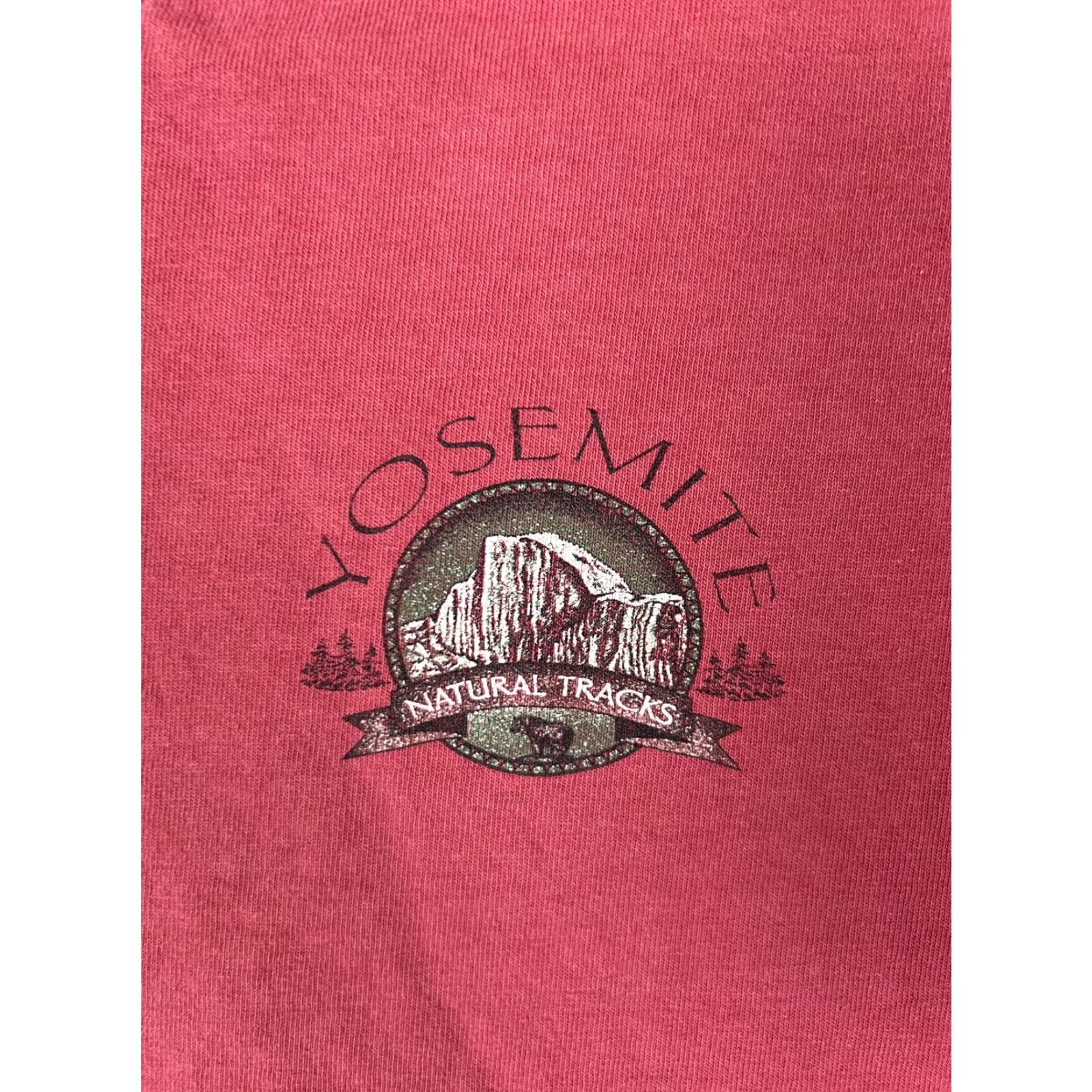 Vintage VINTAGE Yosemite Park Wildlife Tracks T-Shirt Mens XL Single Stitch USA Made Size US XL / EU 56 / 4 - 3 Thumbnail