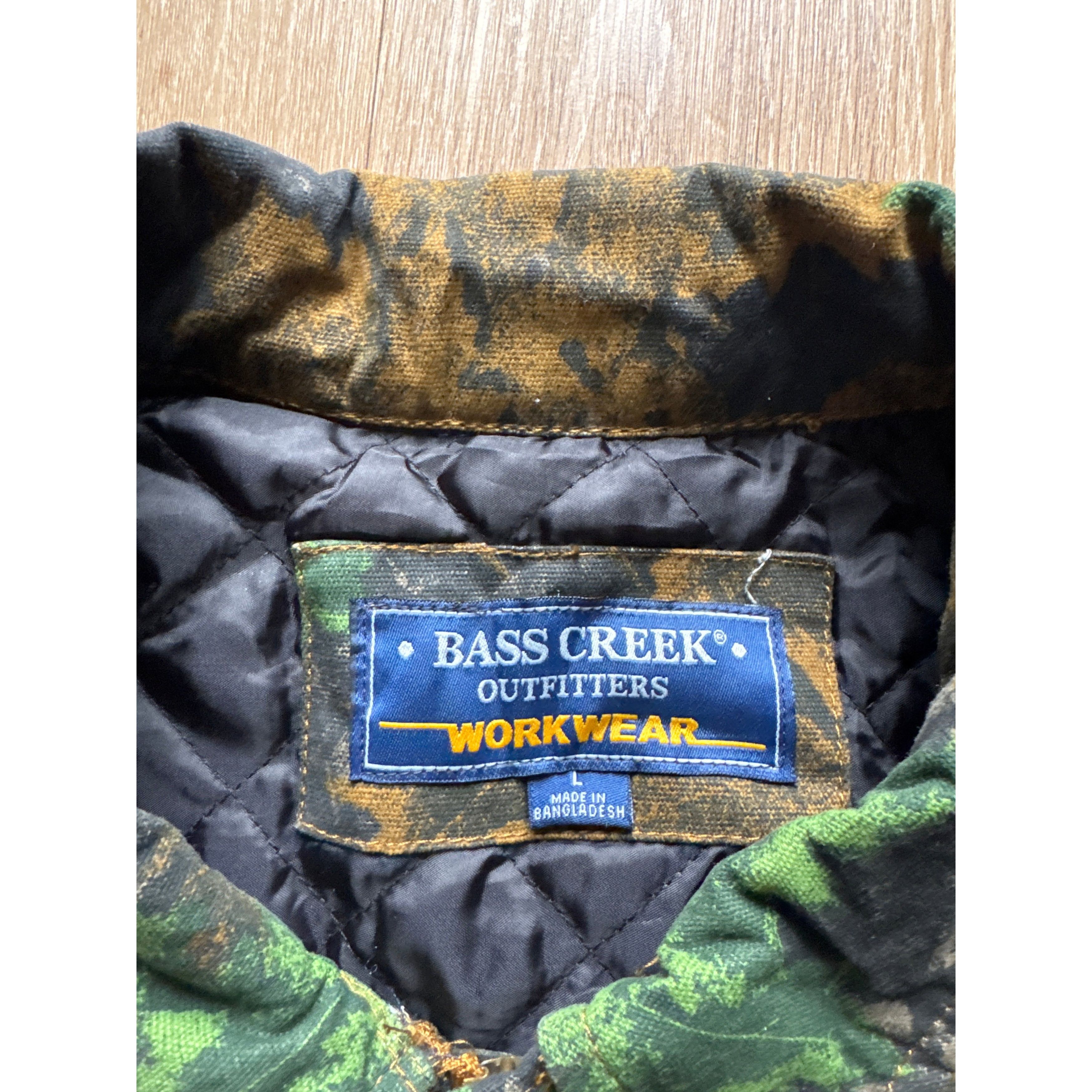 Other Bass Creek Workwear Forest Camo Overalls Size US 32 / EU 48 - 5 Thumbnail